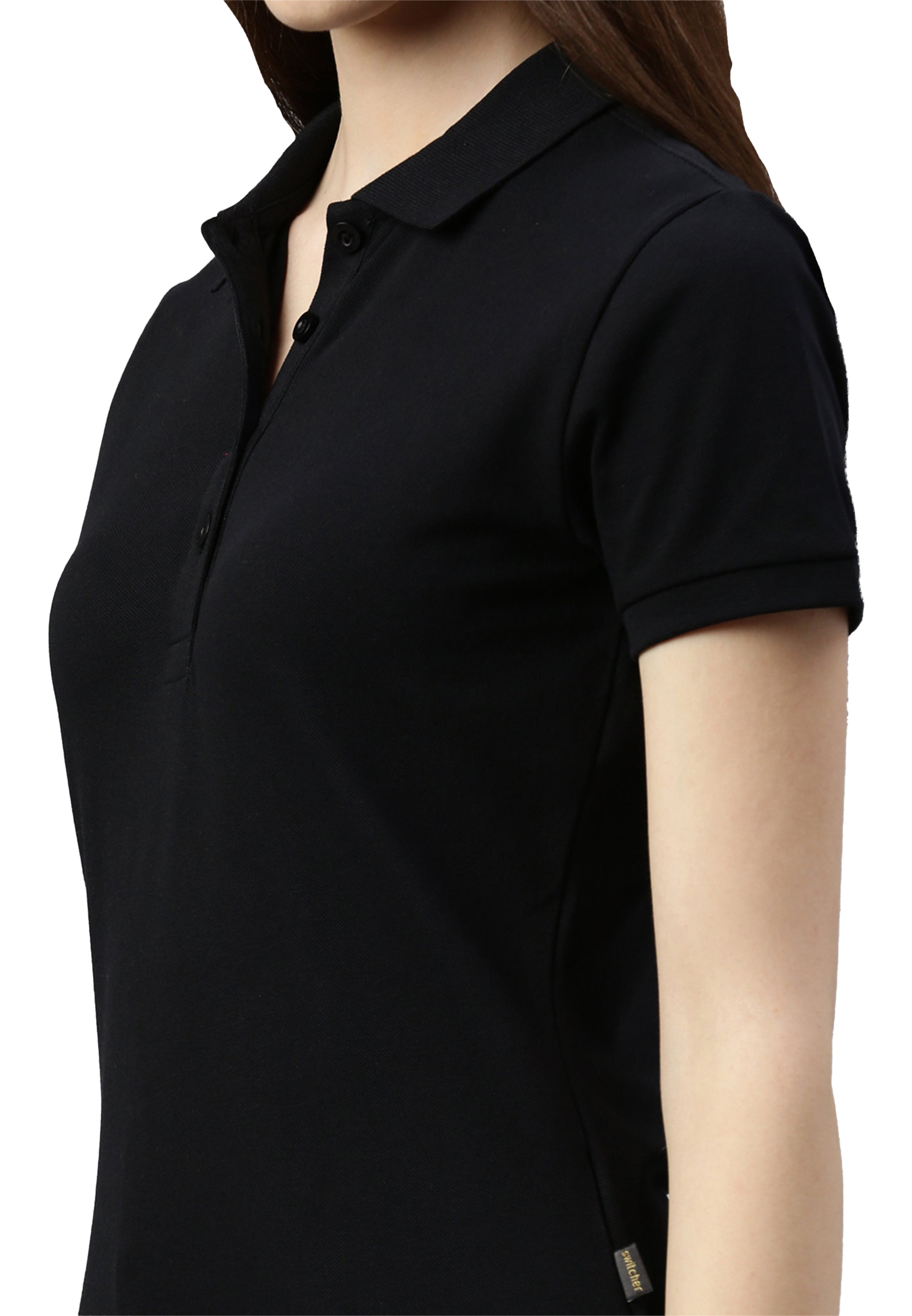 Switcher Lady polo stacy color/noir