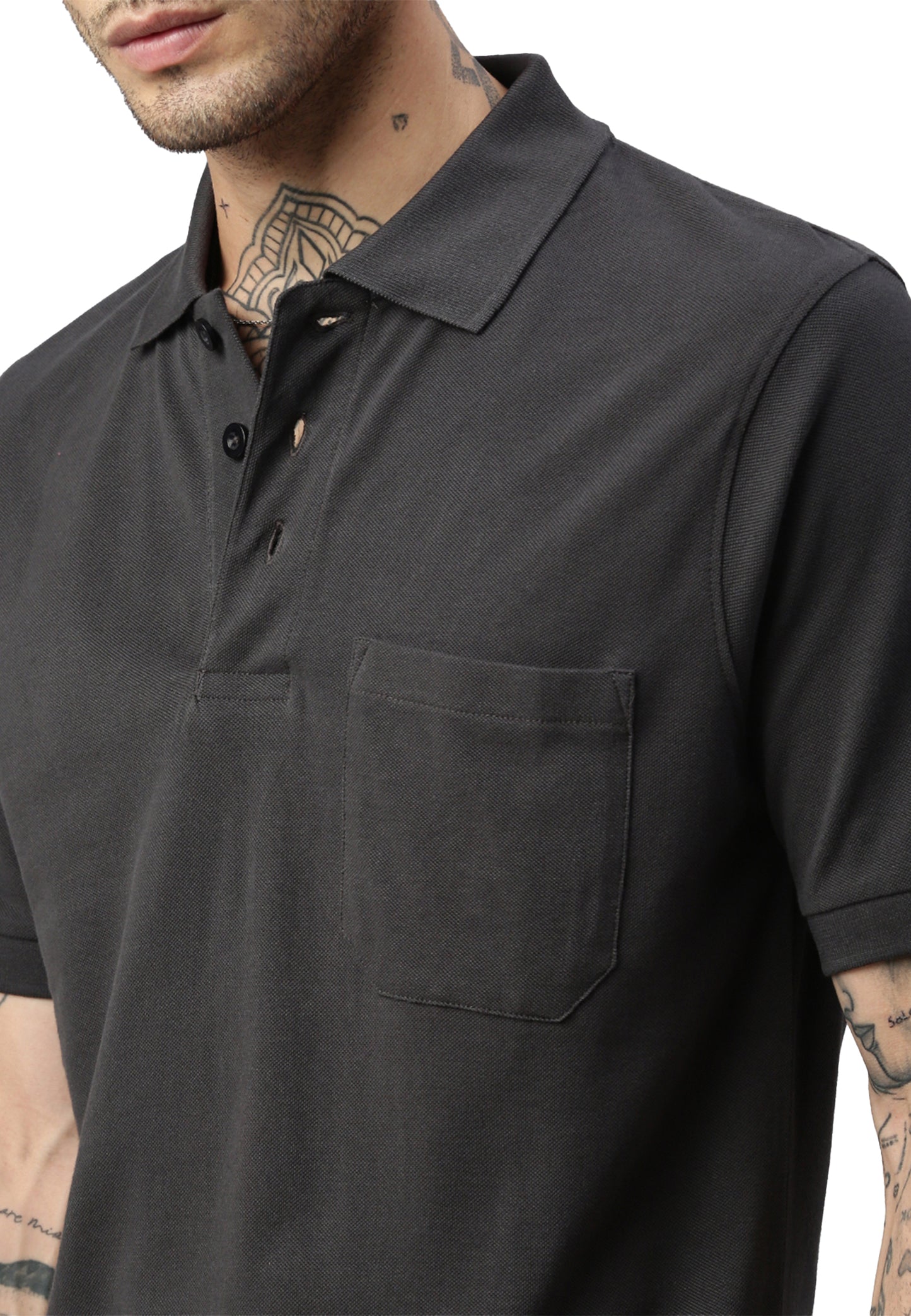 Switcher pocket polo whale color/410 arsenic