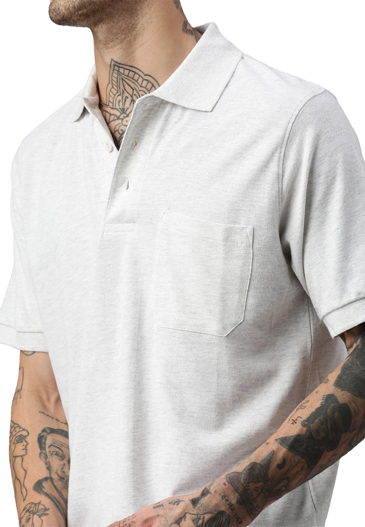 Switcher pocket polo whale color/43 blanc chine