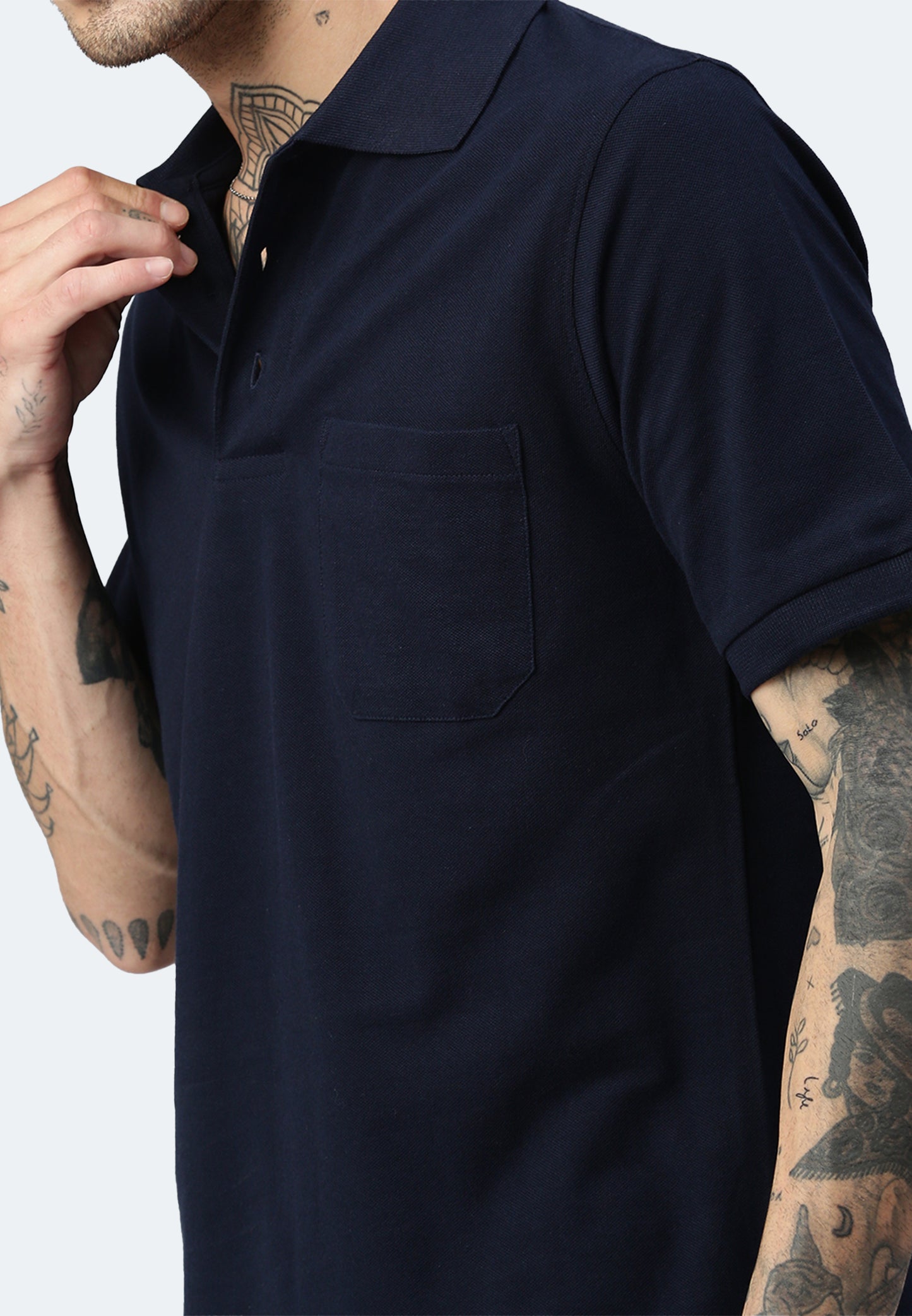 Switcher pocket polo whale color/20 navy