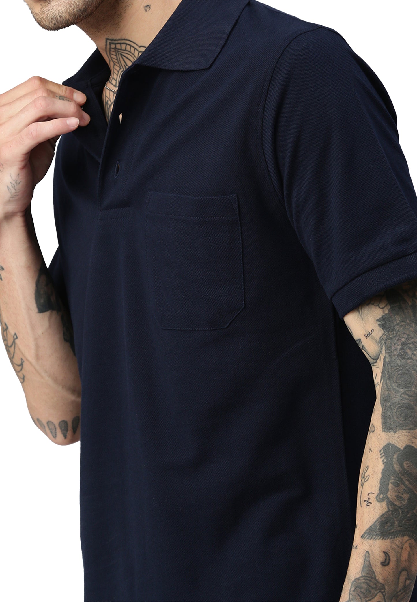 Switcher pocket polo whale color/20 navy