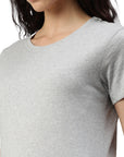 Switcher shirt lady gaia color/gris chine