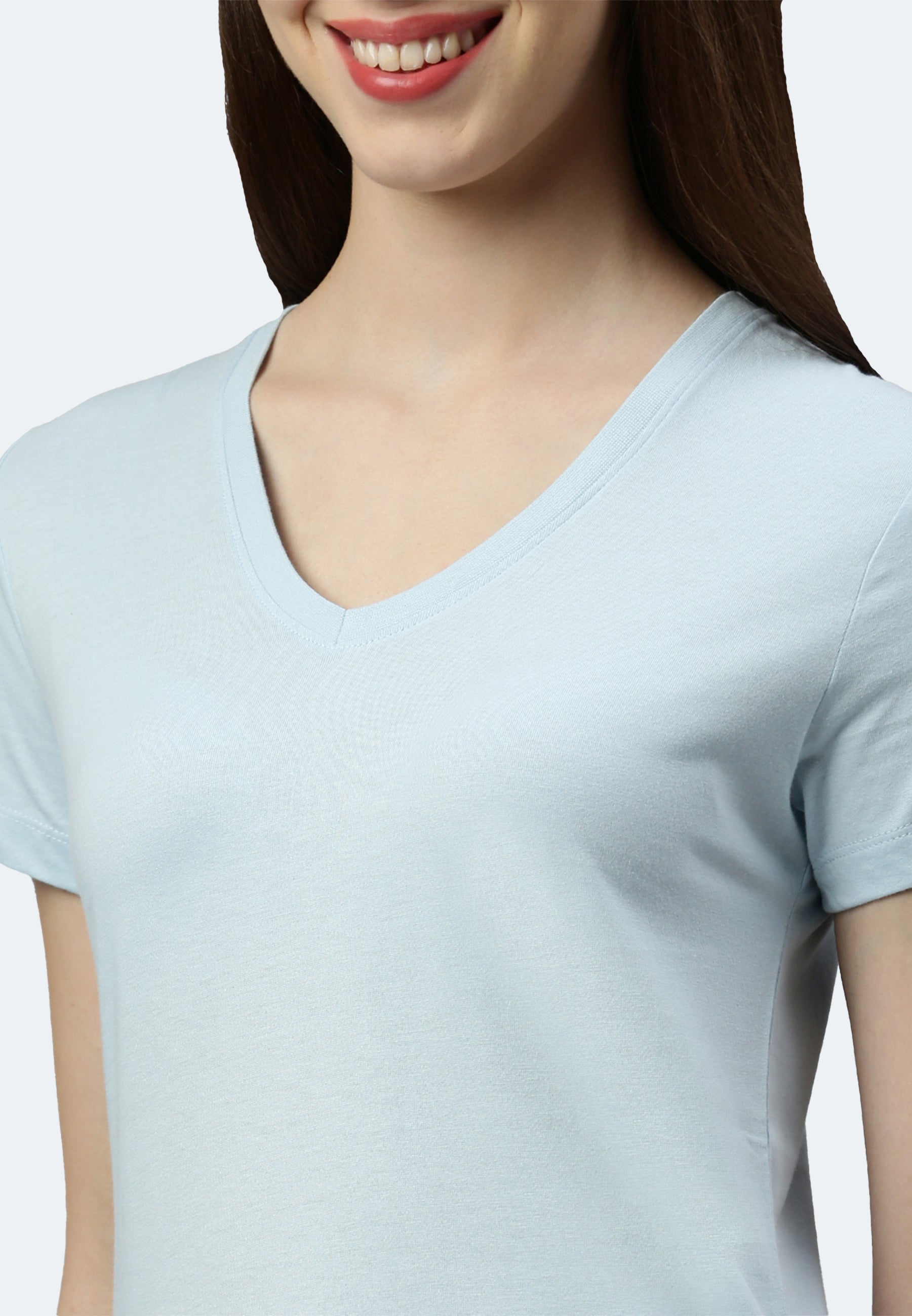 Switcher shirt Lady whale color/blue angel