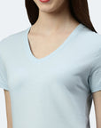 Switcher shirt Lady whale color/blue angel