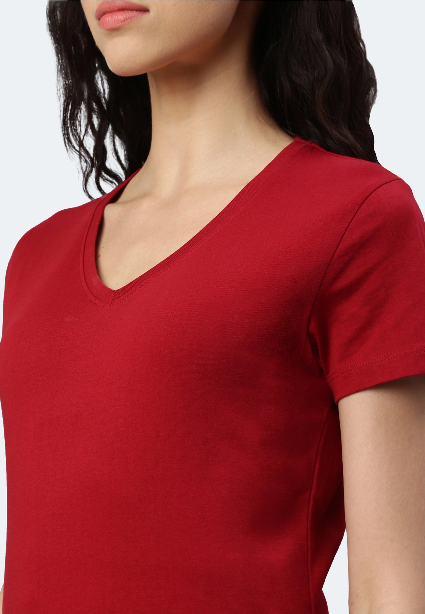 Switcher shirt Lady whale color/107 ketchup