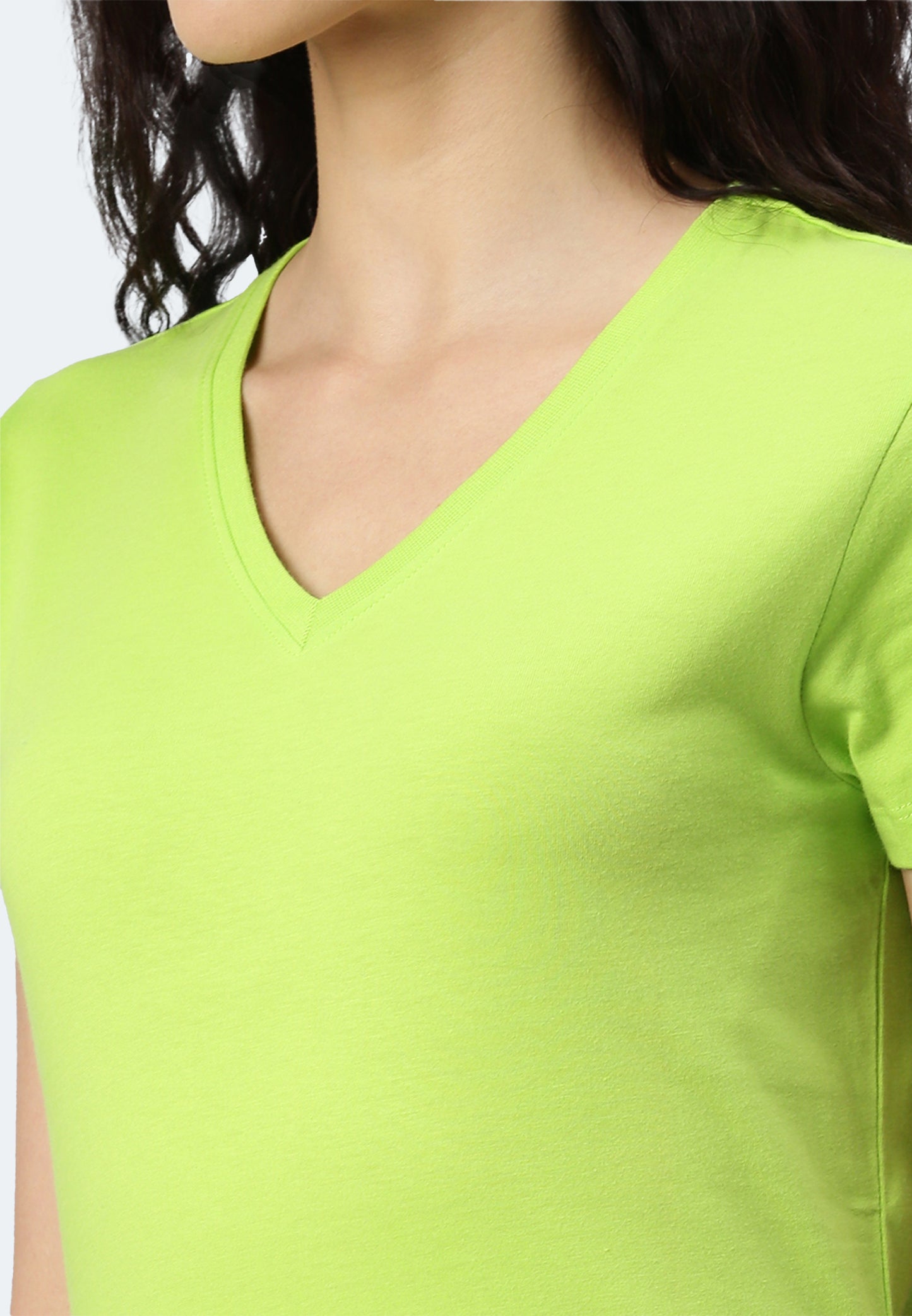 Switcher shirt Lady whale color/364 lime