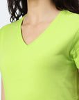 Switcher shirt Lady whale color/limette