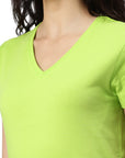 Switcher shirt Lady whale color/limette