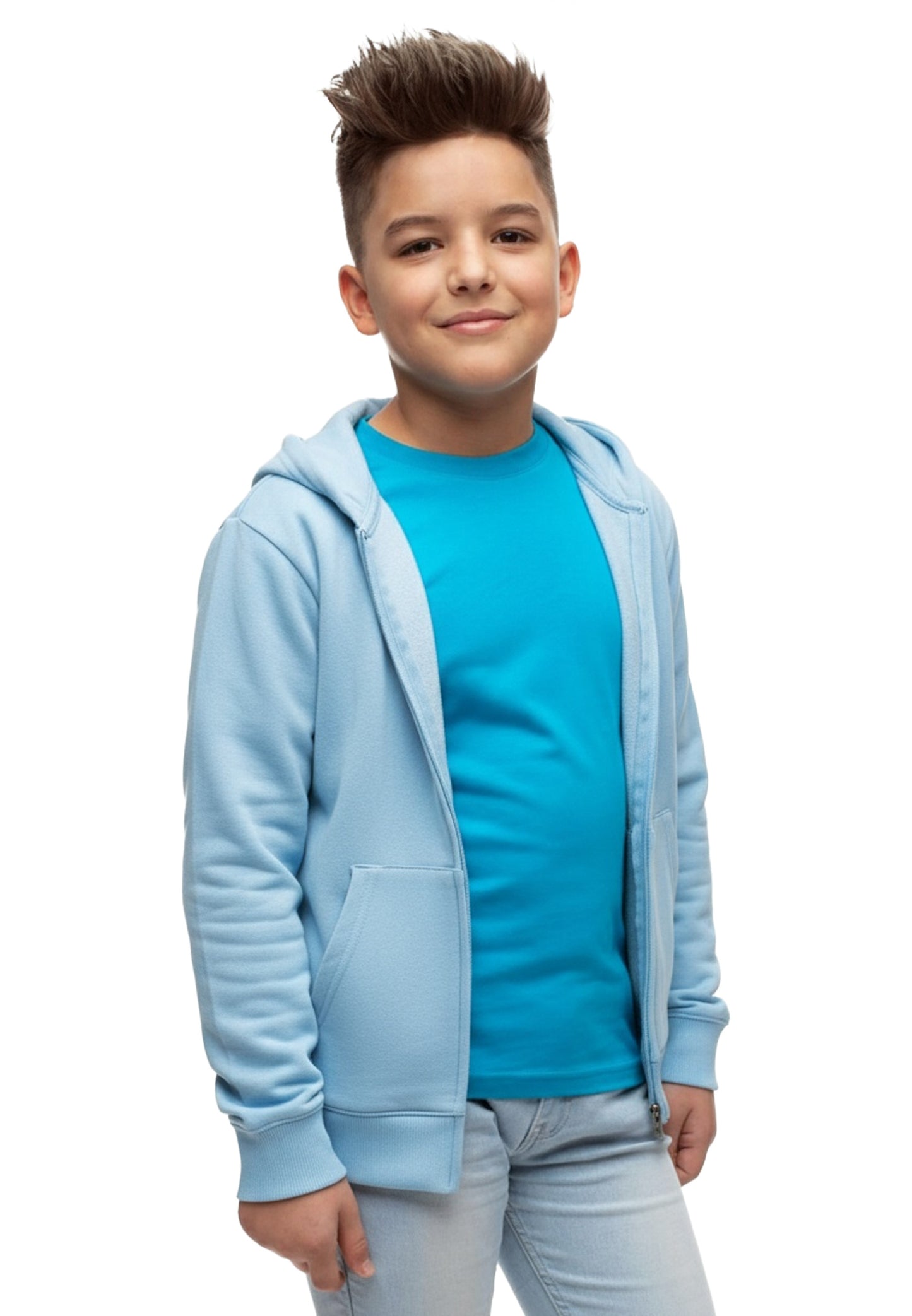 Switcher hoodie kid's bruce color/205 blue soul
