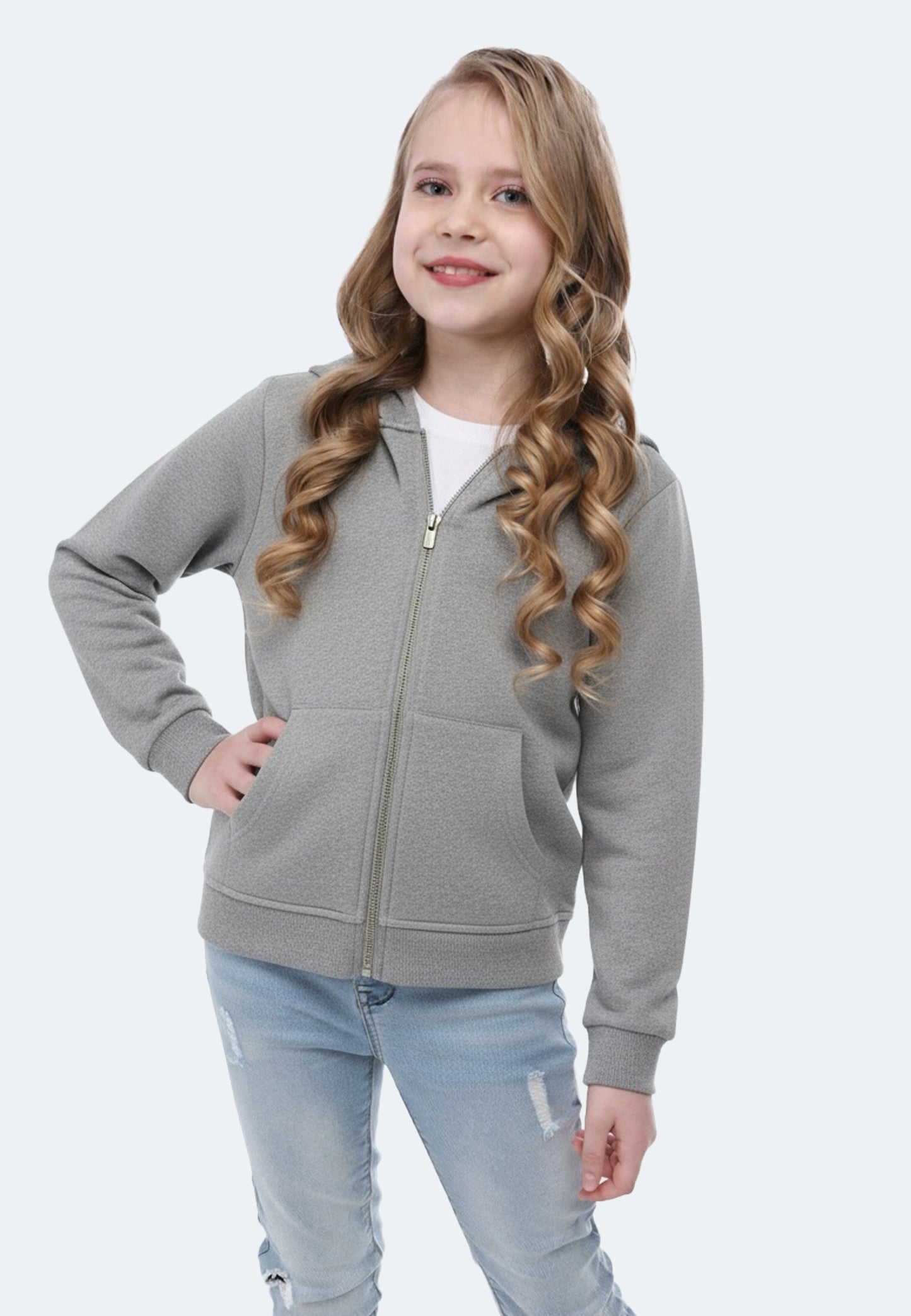 Switcher hoodie kid's bruce color/672 ebony chine