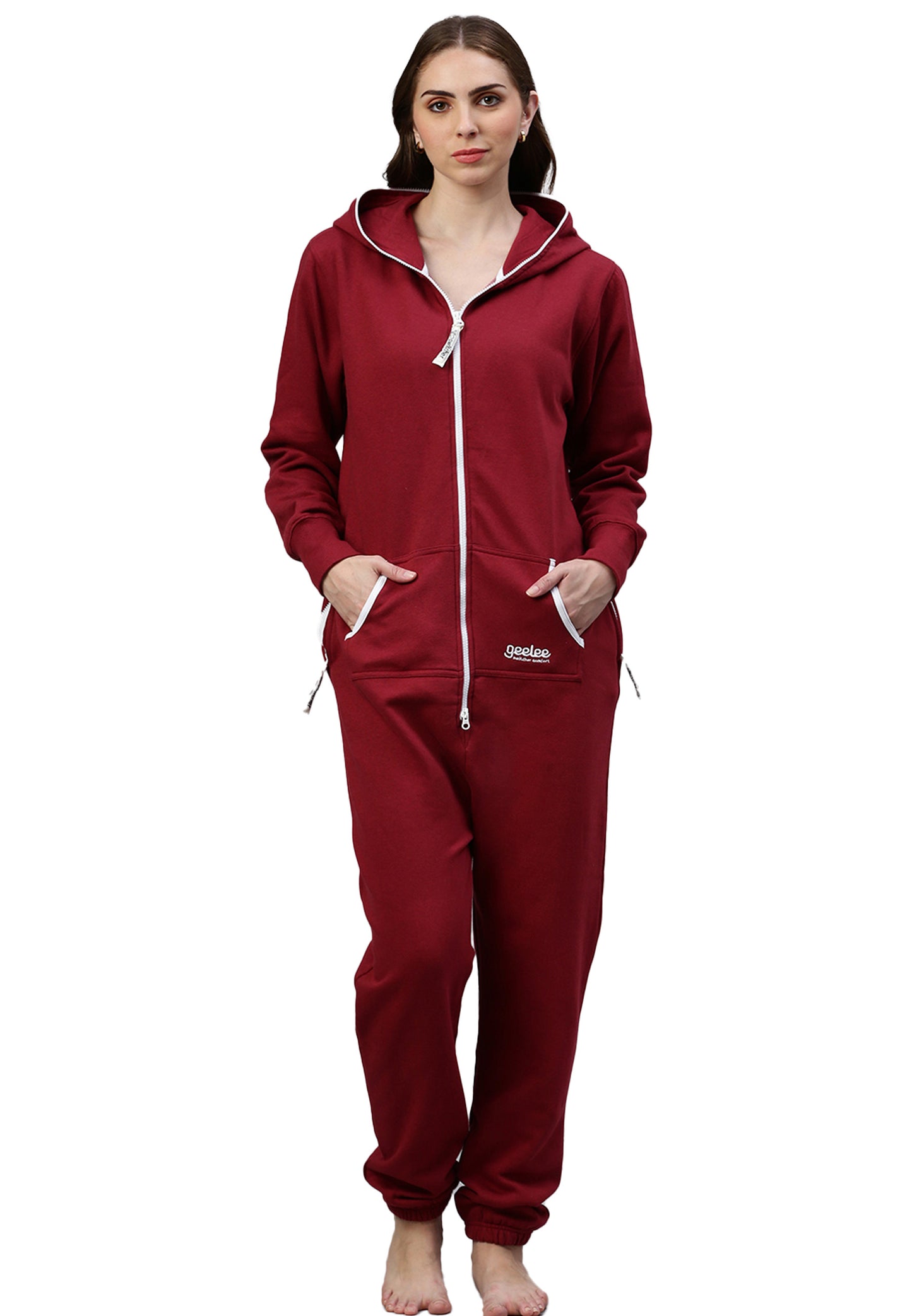 Switcher jumpsuit geelee jumpsuit color/158 burgundy