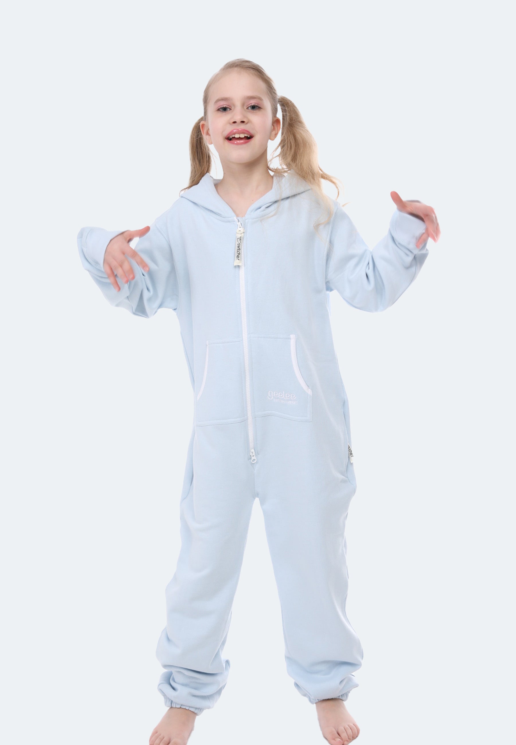 Switcher jumpsuit geelee kids jumpsuit color/800 angelite