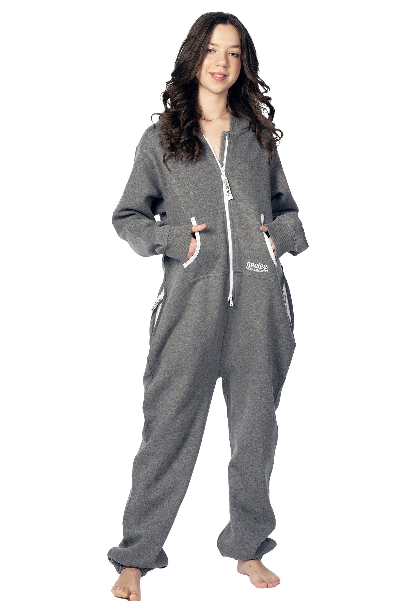 Switcher jumpsuit geelee kids jumpsuit color/672 ebony chine