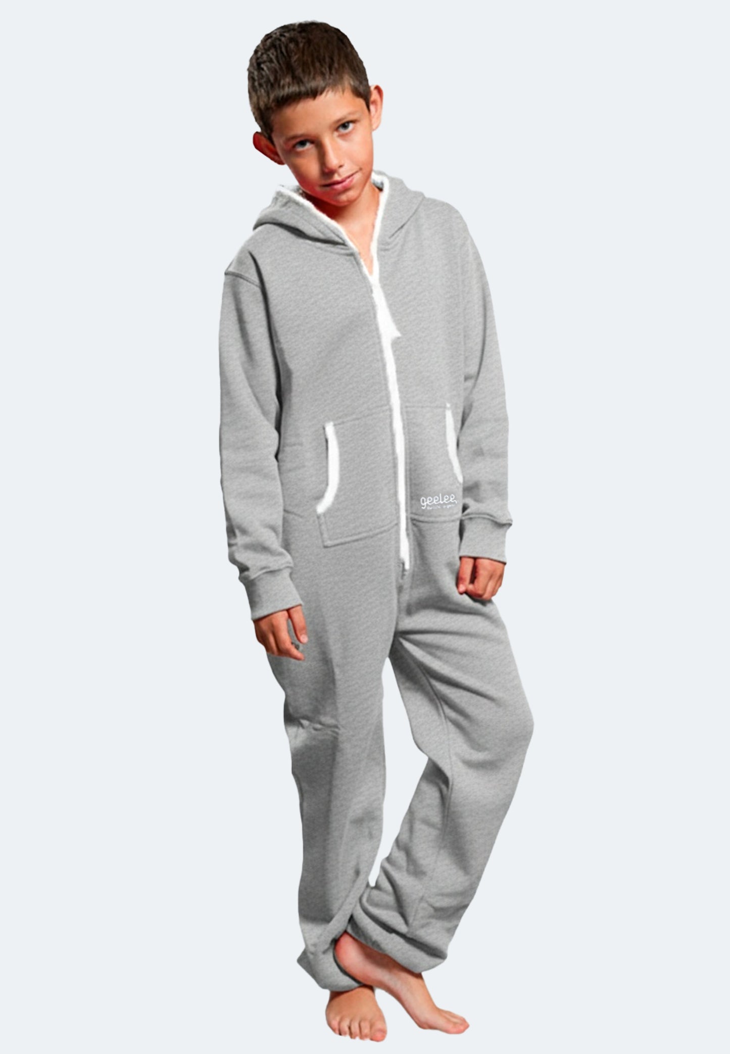 Switcher jumpsuit geelee kids jumpsuit color/42 gris chine