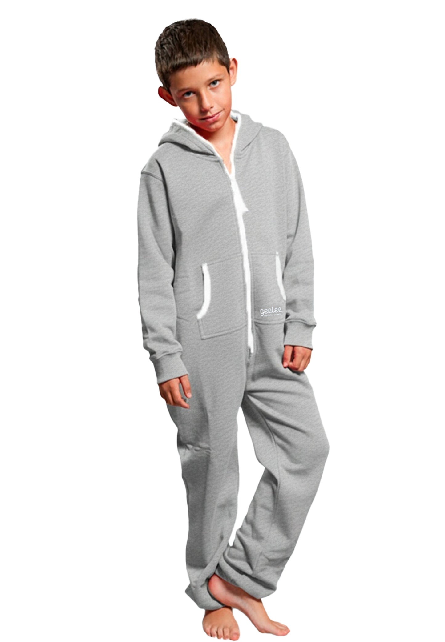 Switcher jumpsuit geelee kids jumpsuit color/42 gris chine