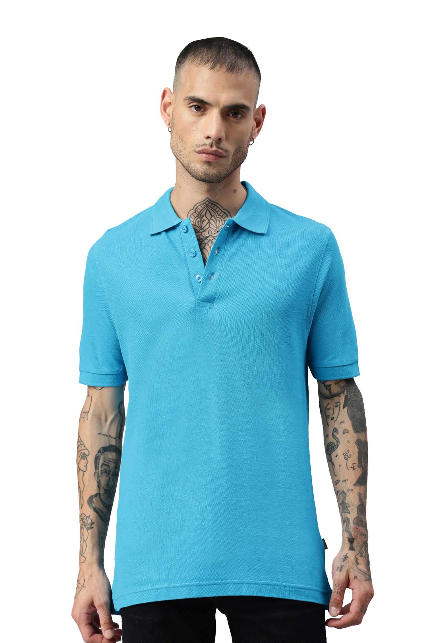 Switcher men's polo john color/blue bay