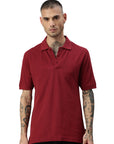 Switcher men's polo john color/burgundy