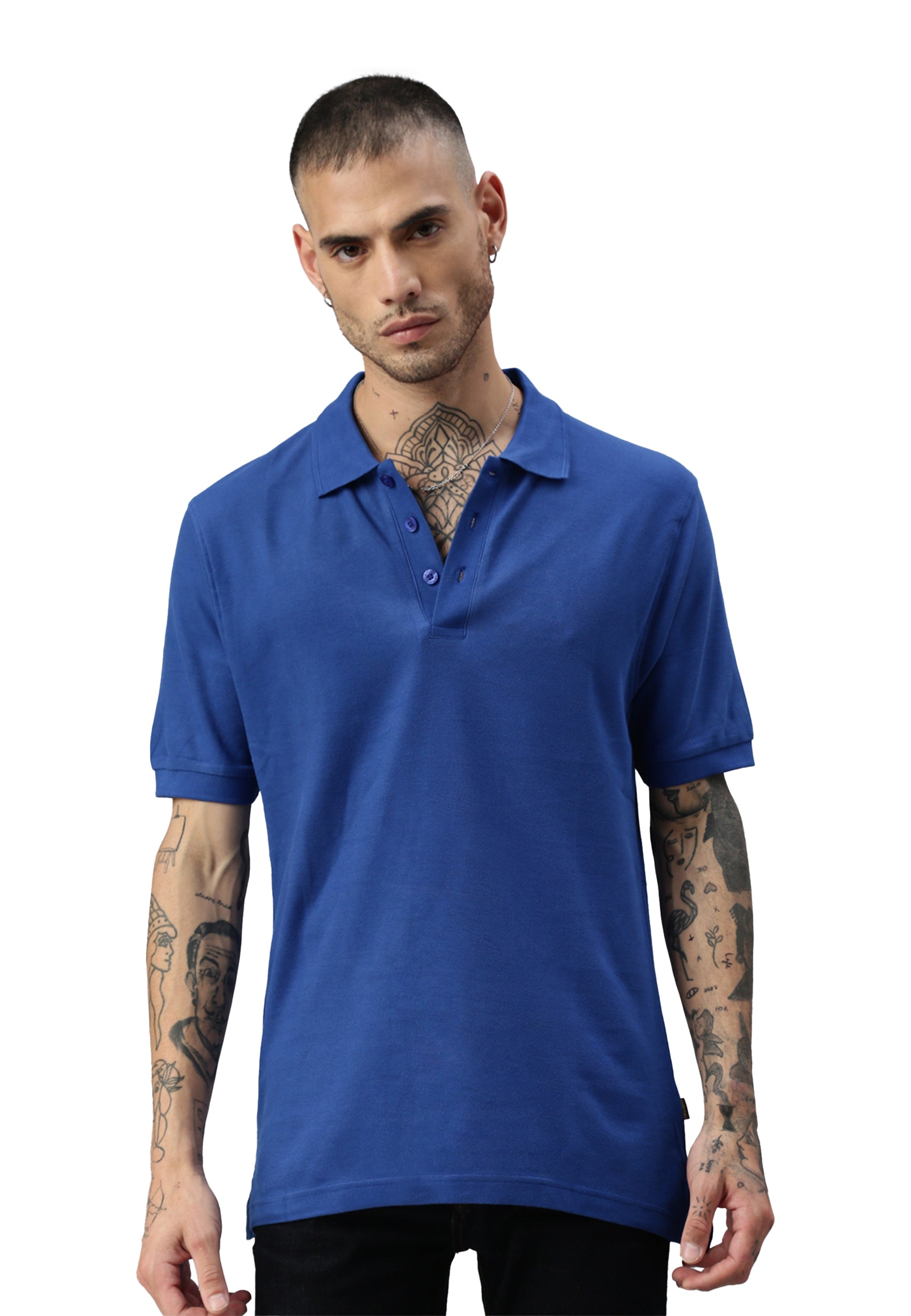 Switcher men's polo john color/ocean