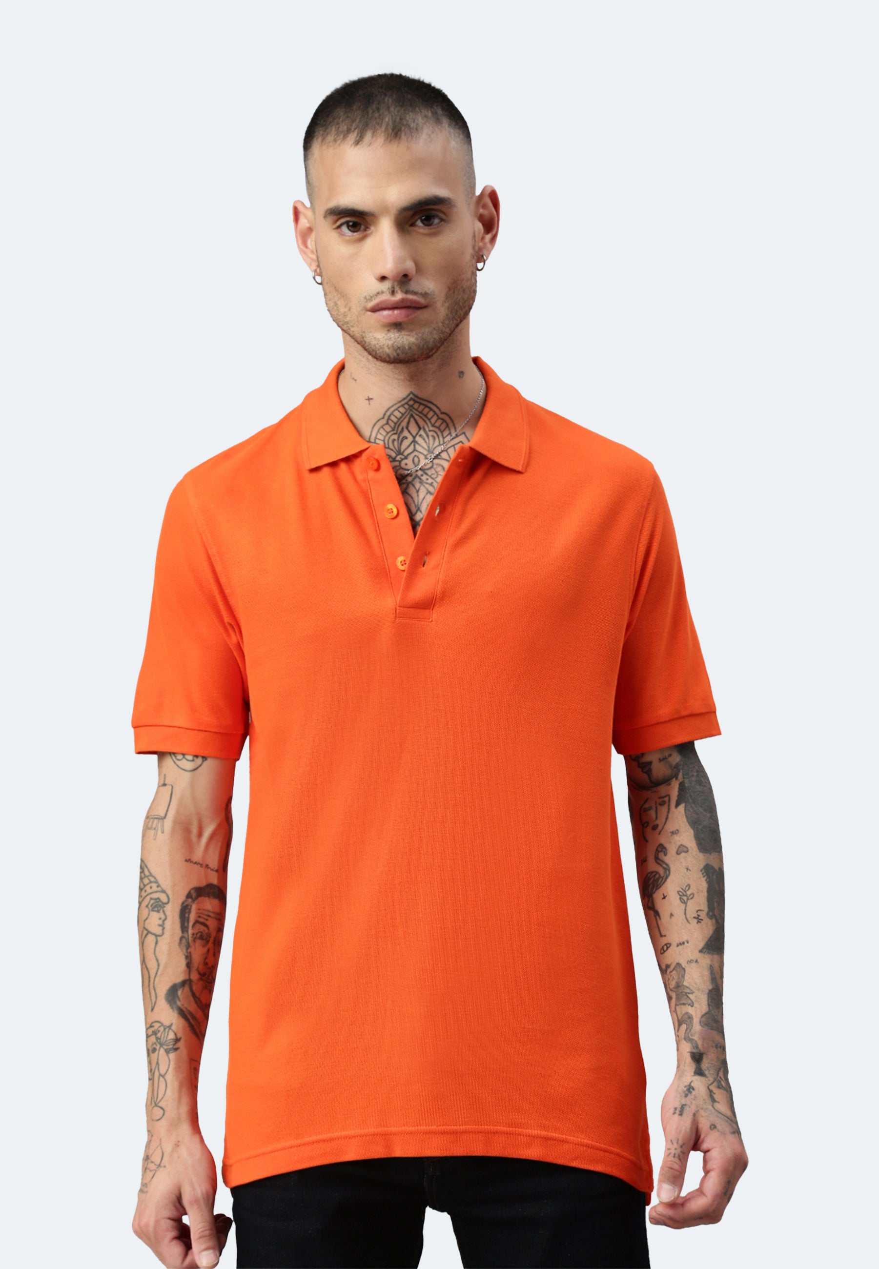 Switcher men's polo john color/paprika