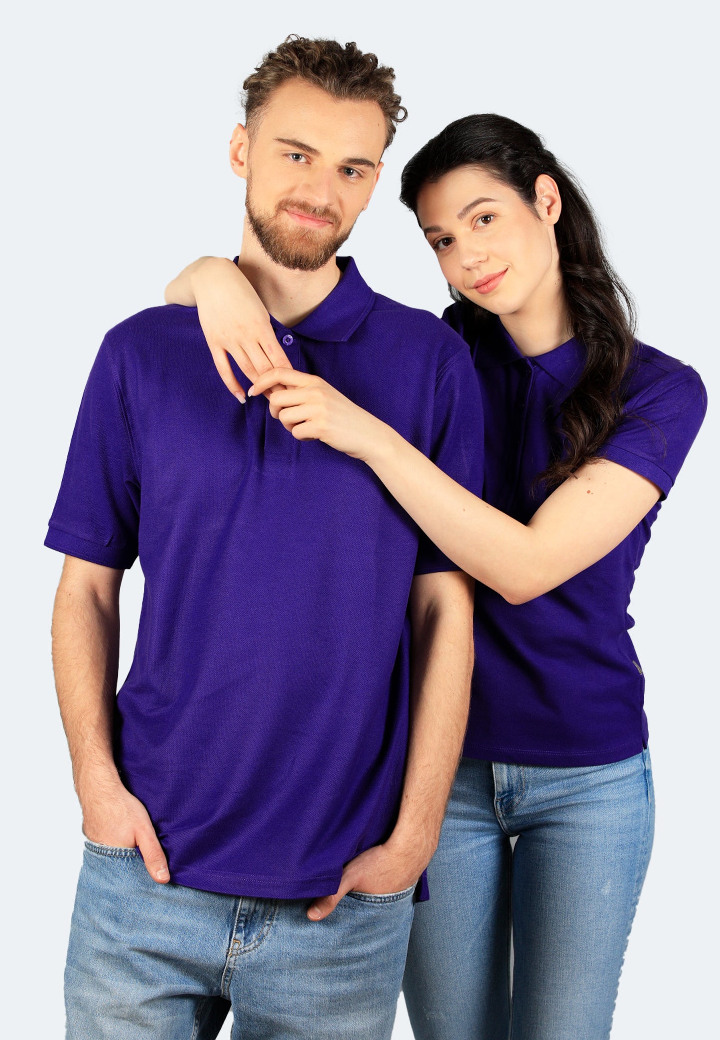 Switcher men's polo john color/146 purple