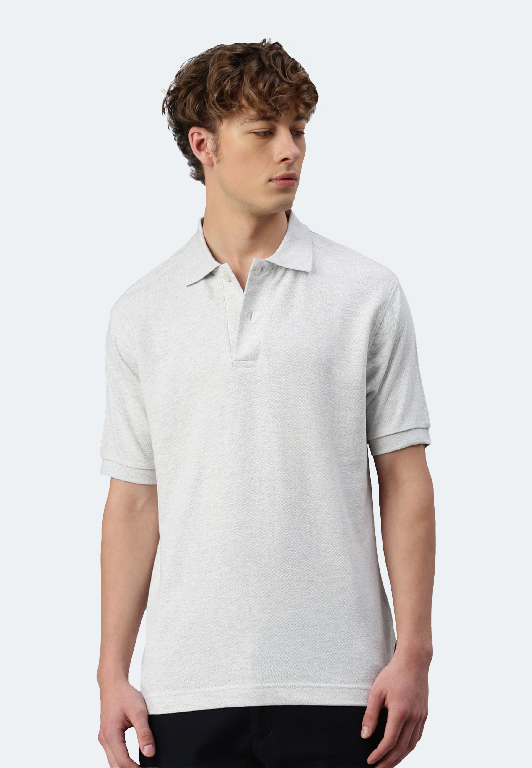 Switcher men's polo samuel color/blanc chine
