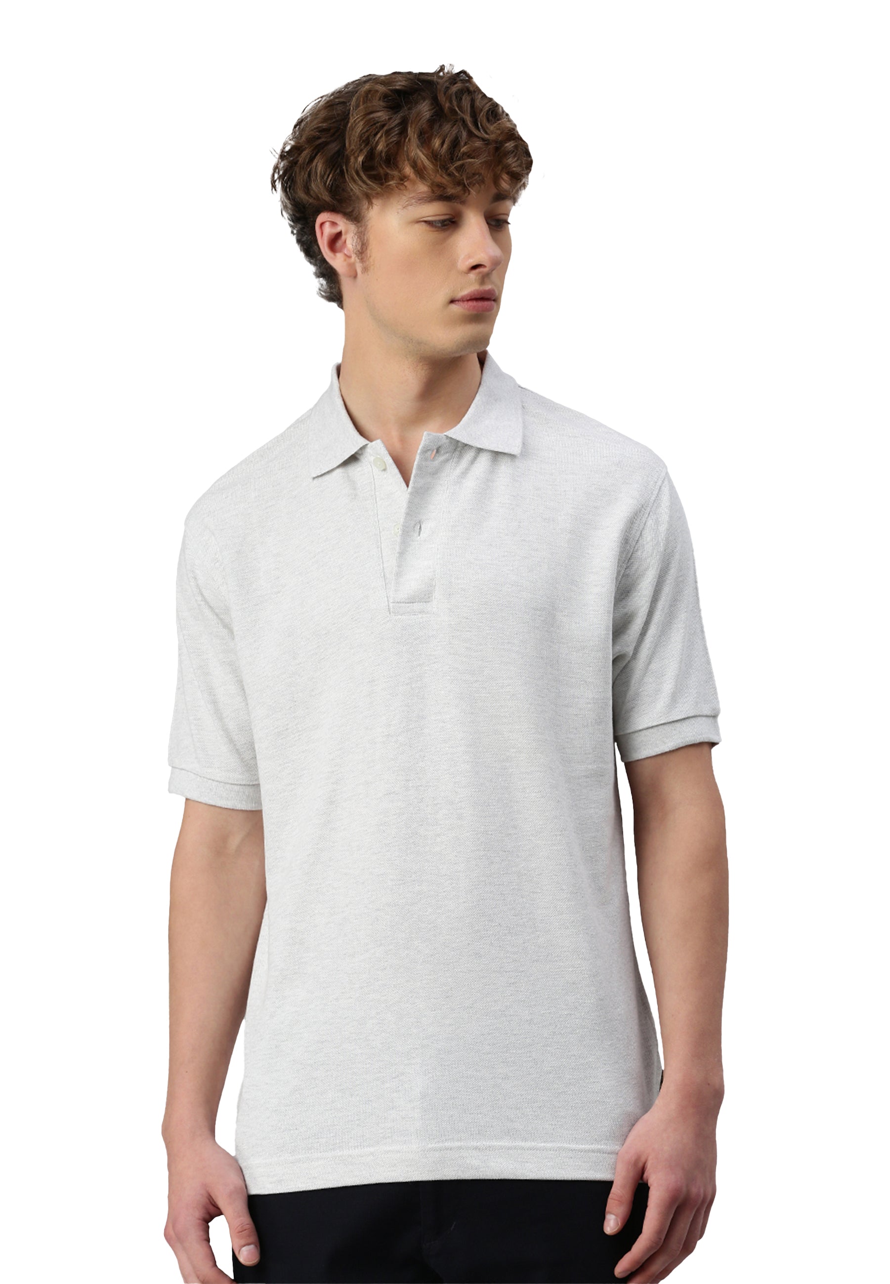 Switcher men's polo samuel color/blanc chine