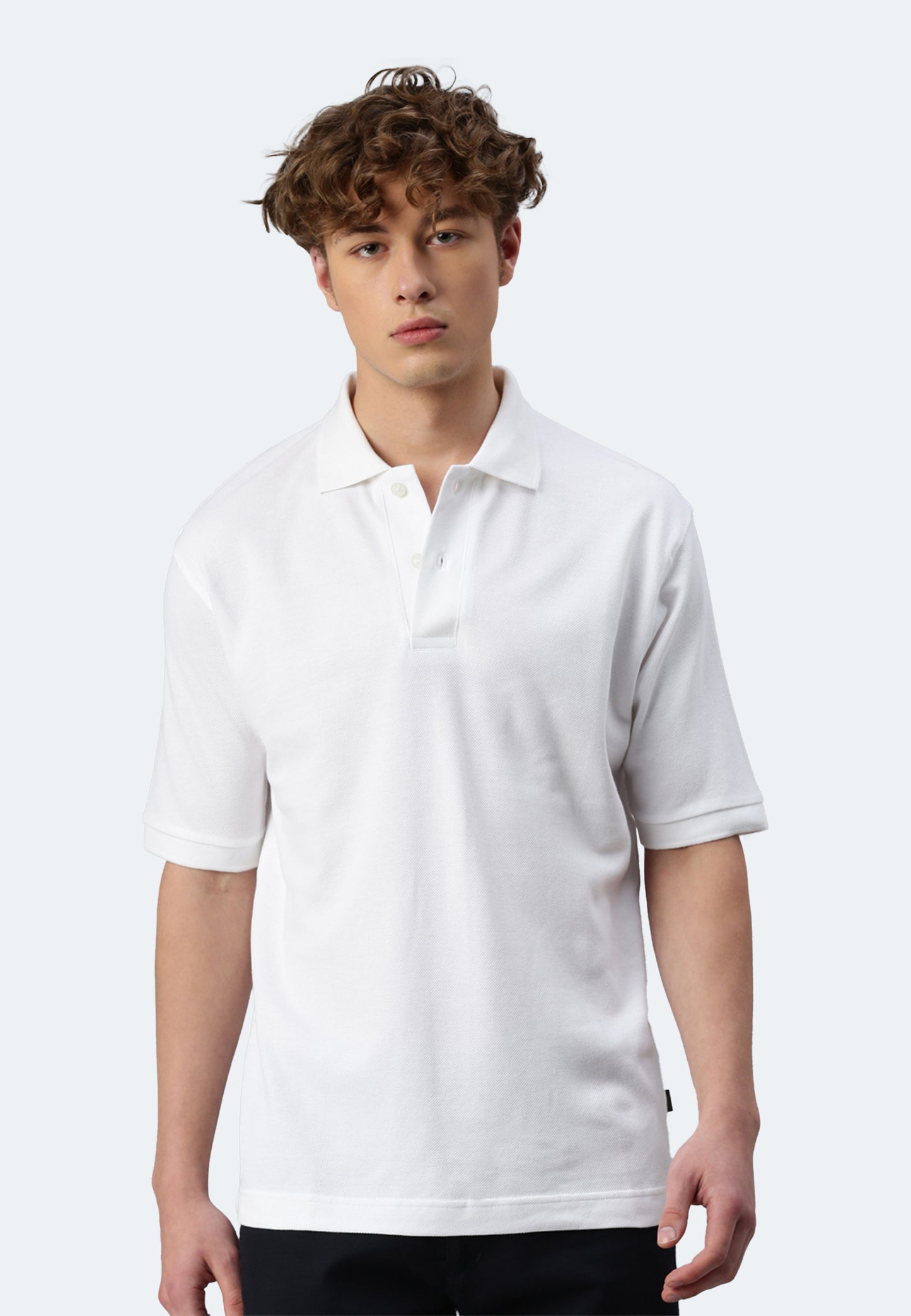 Switcher men's polo samuel color/1 blanc