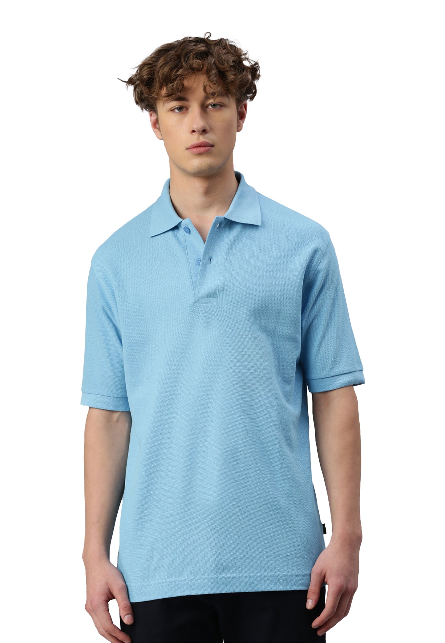 Switcher men's polo samuel color/276 blue ice