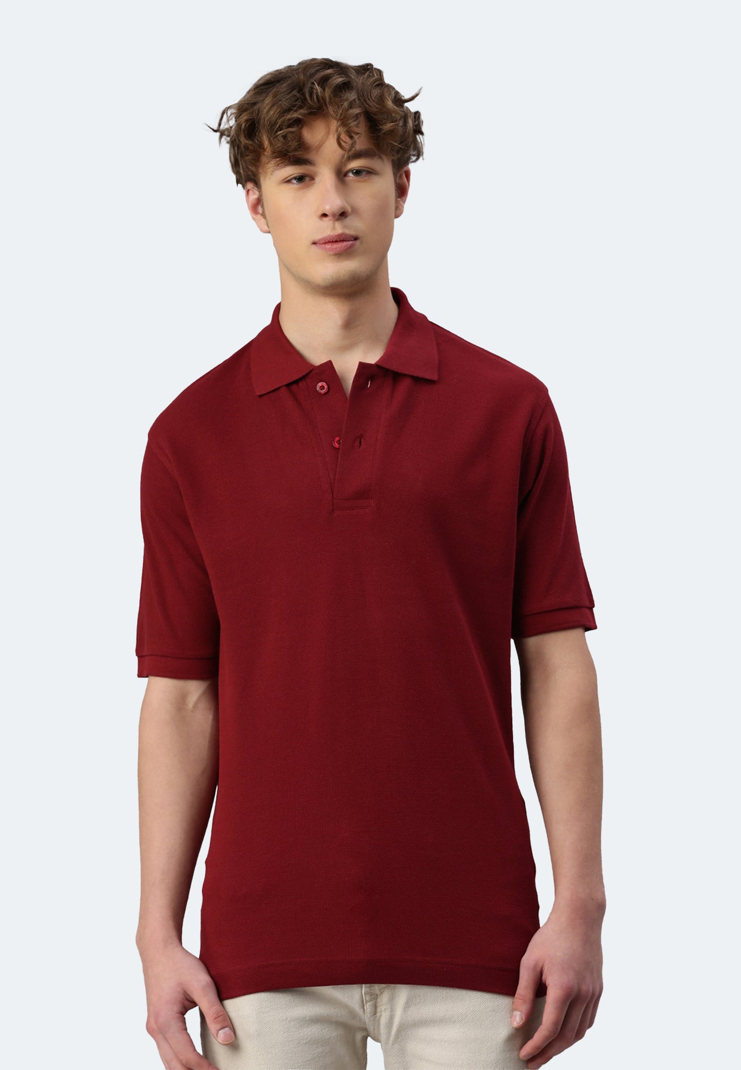 Switcher men's polo samuel color/158 burgundy