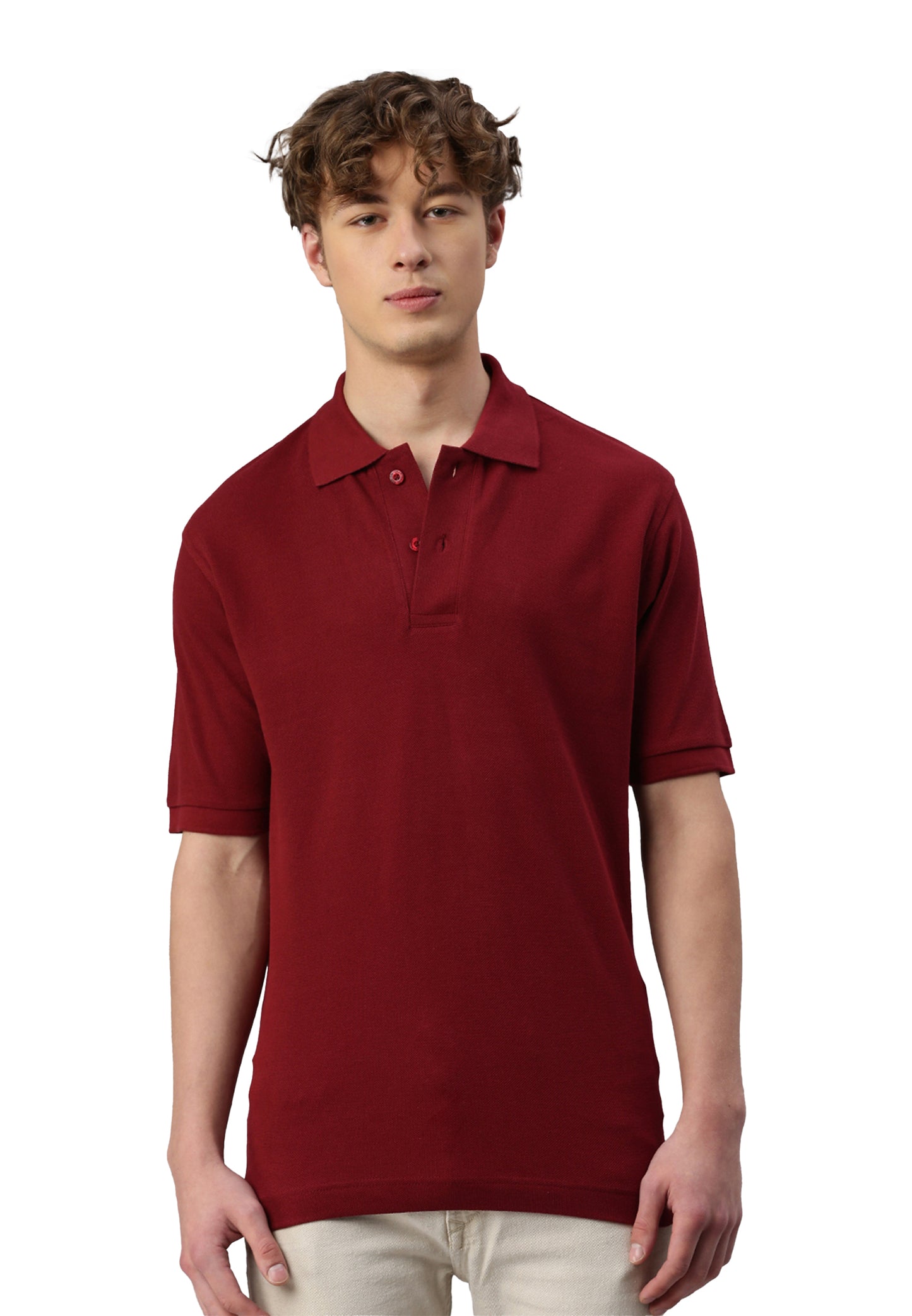 Switcher men's polo samuel color/158 burgundy