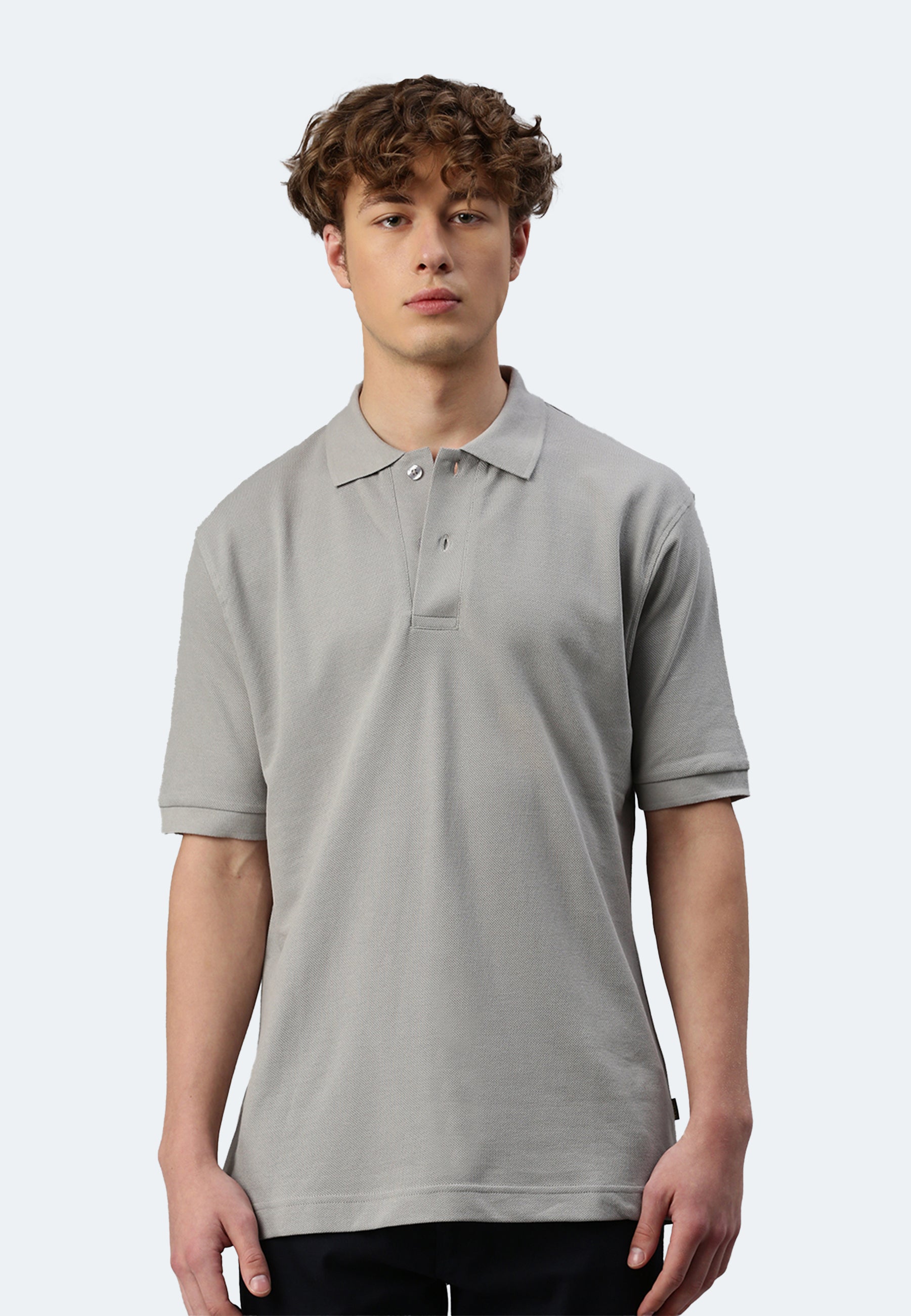 Switcher men's polo samuel color/gris fonce