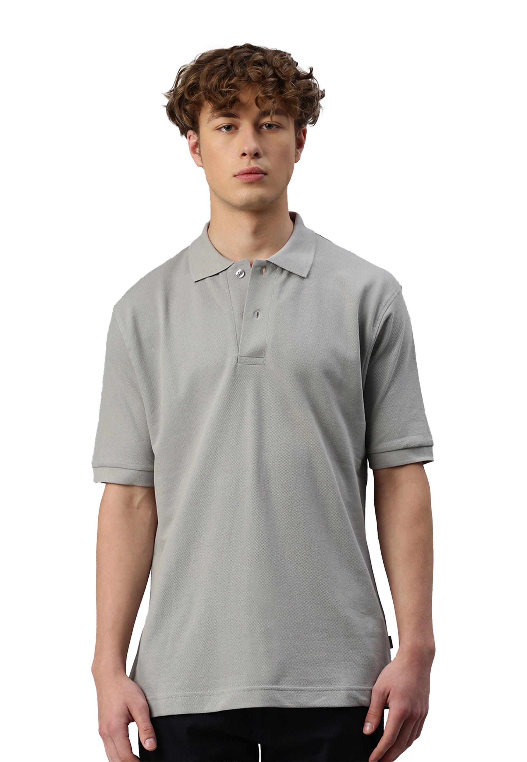 Switcher men's polo samuel color/gris fonce