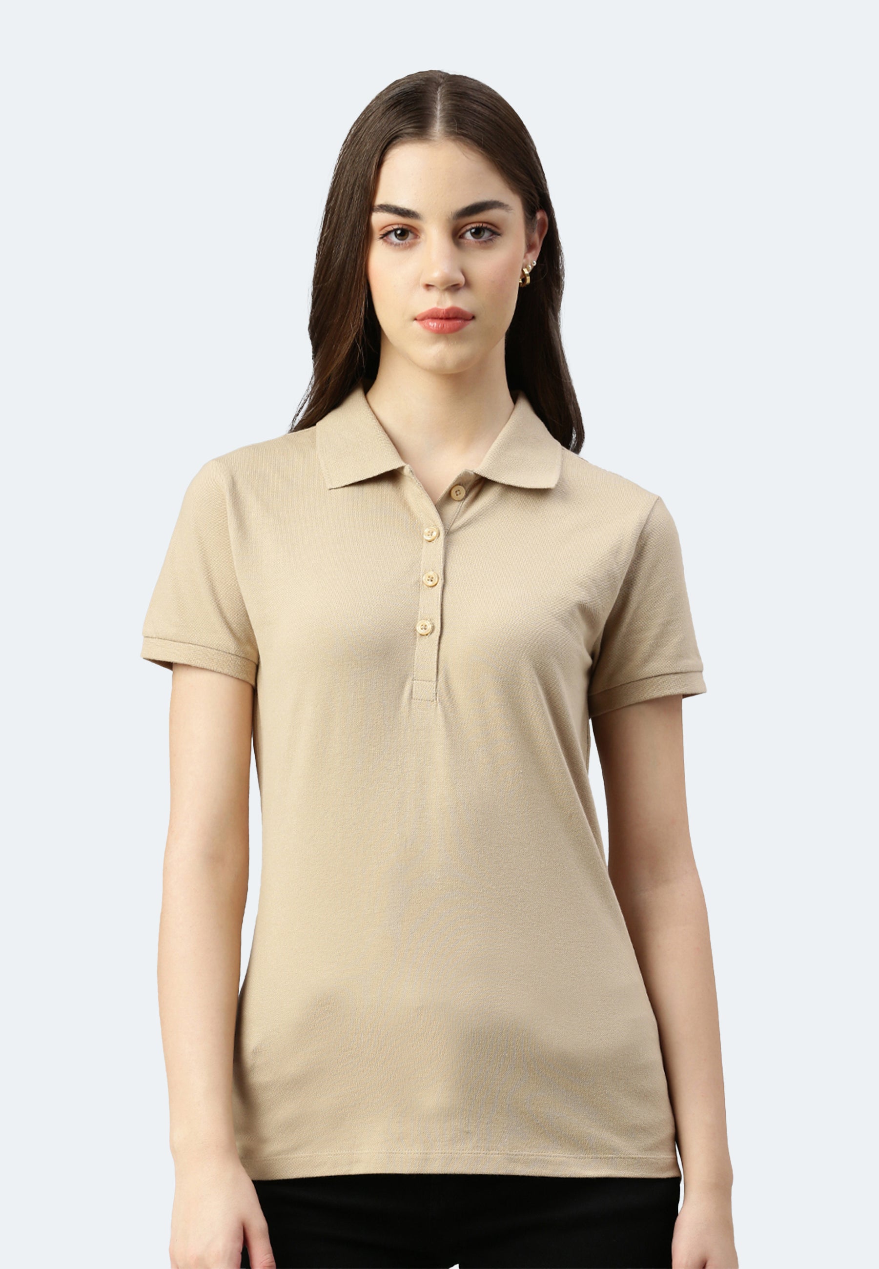 Switcher Lady polo stacy color/amande