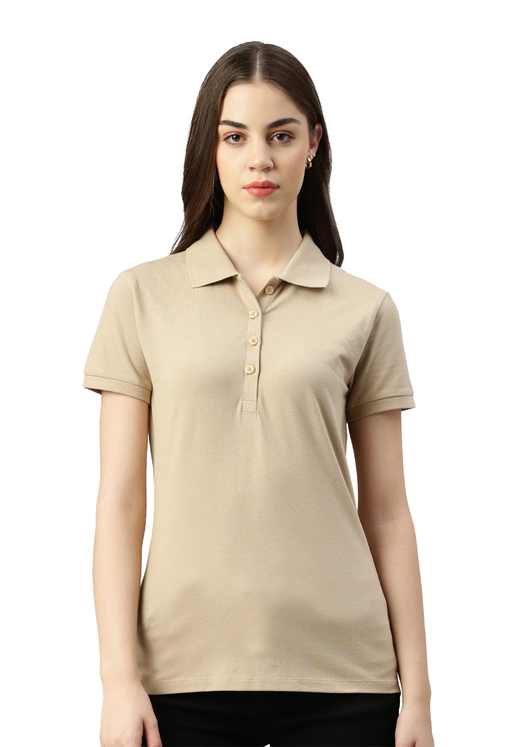 Switcher Lady polo stacy color/amande