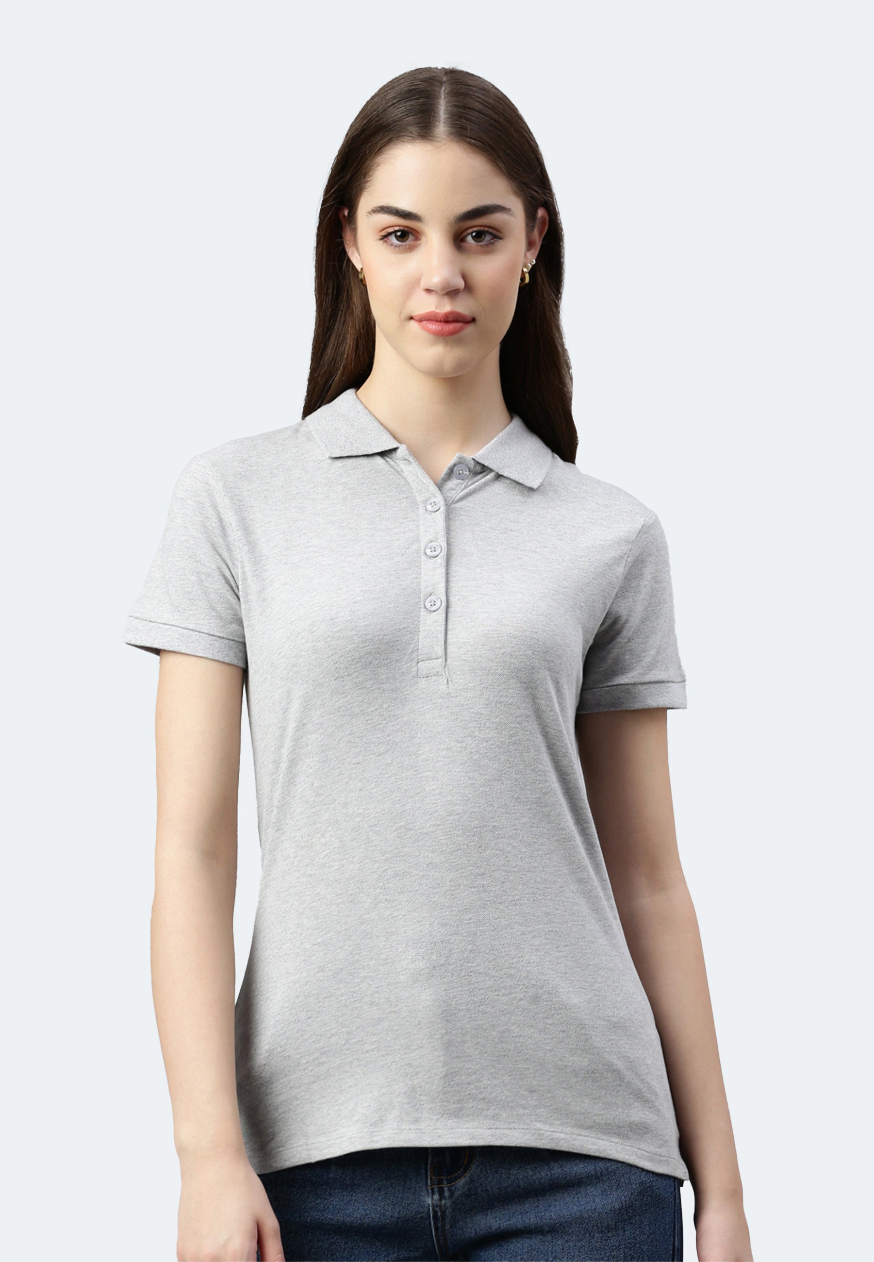 Switcher Lady polo stacy color/gris chine