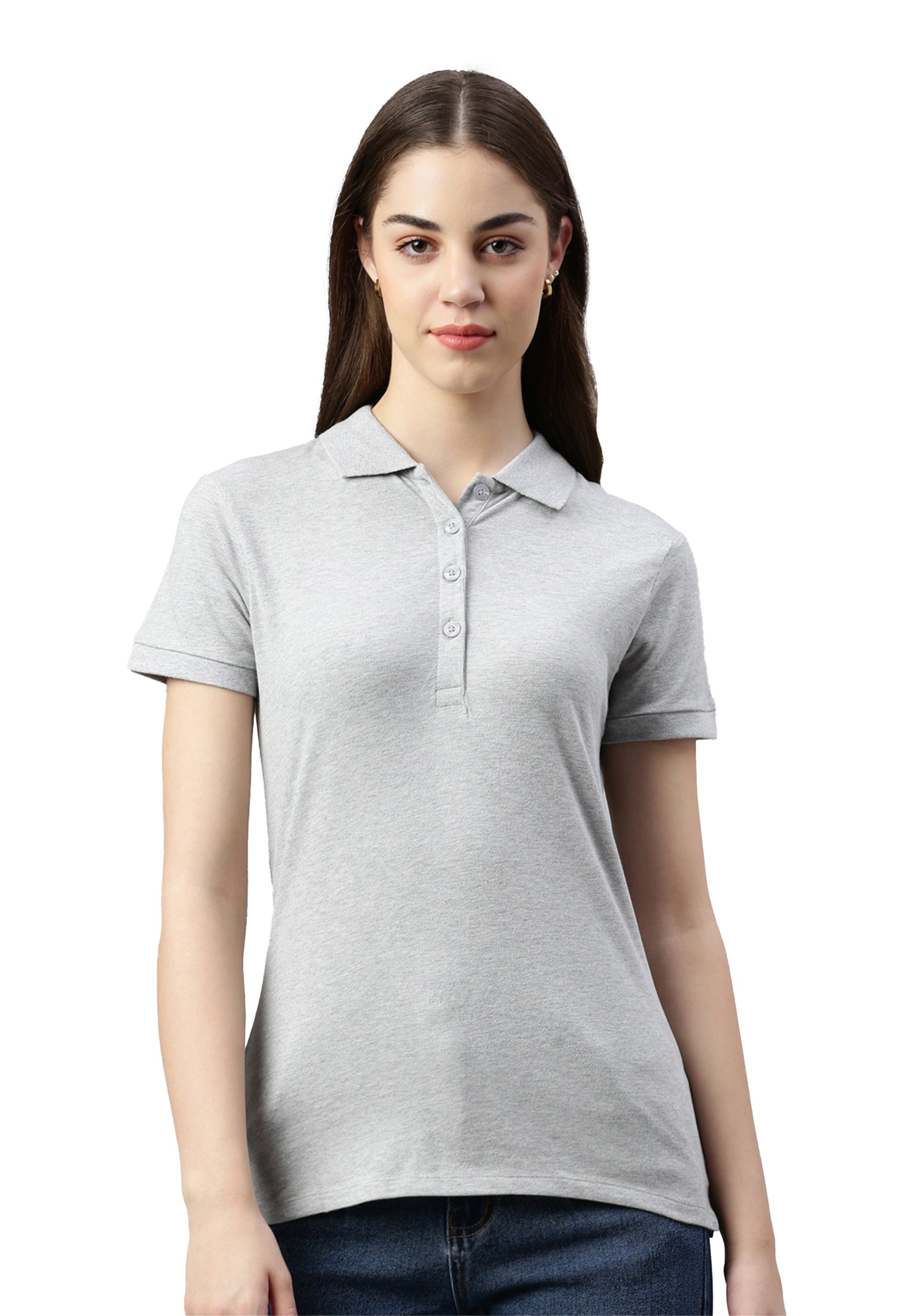 Switcher Lady polo stacy color/gris chine