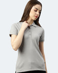 Switcher Lady polo stacy color/gris chine
