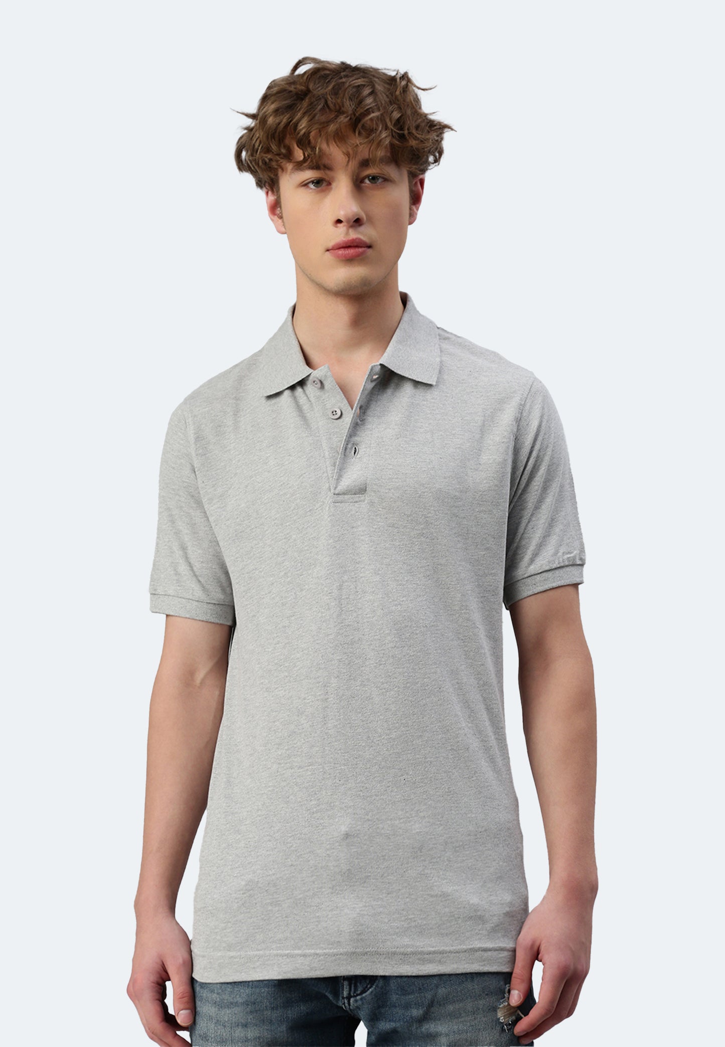 Switcher polo whale color/42 gris chine