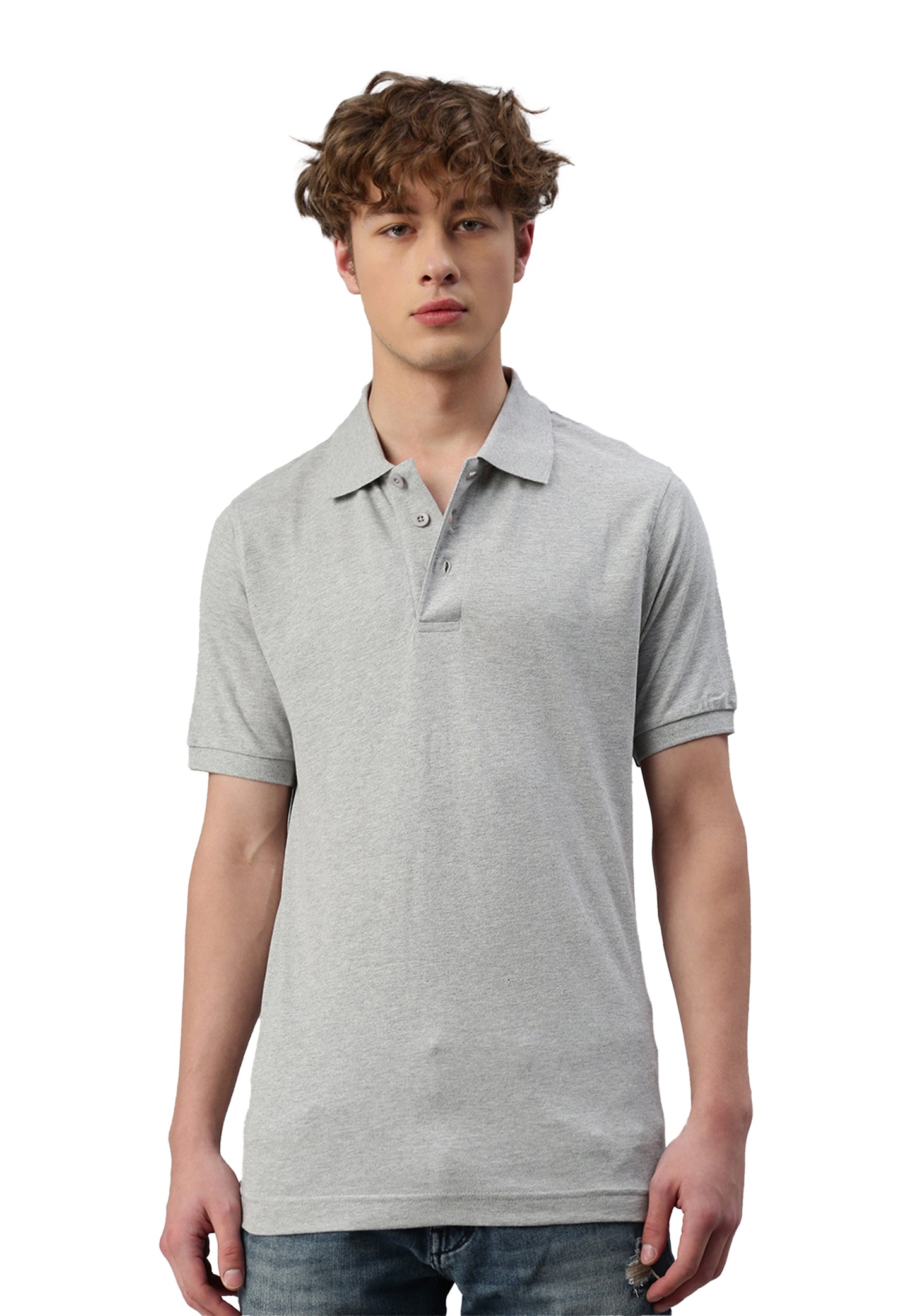 Switcher polo whale color/42 gris chine
