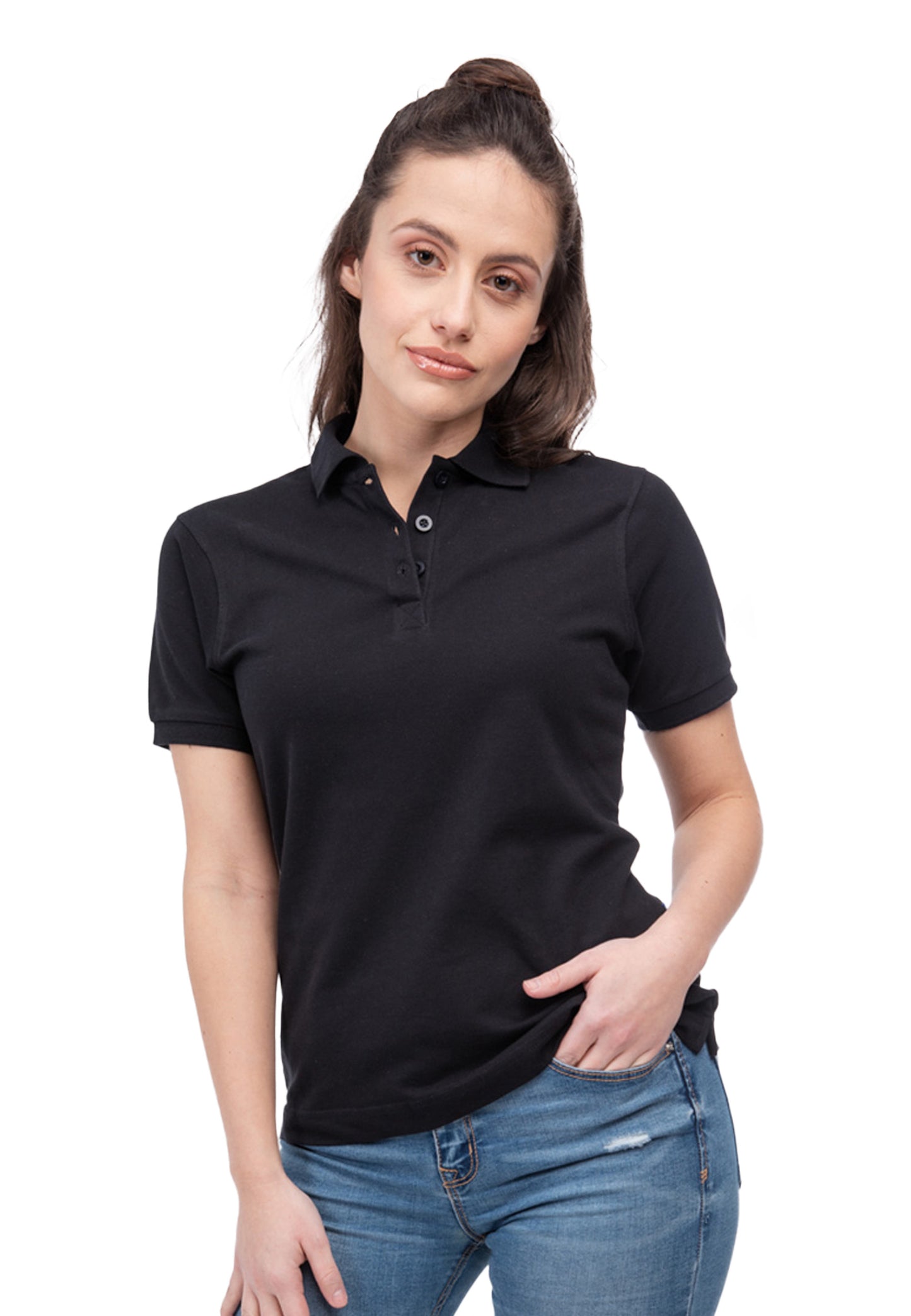 Switcher polo Lady whale color/40 Noir