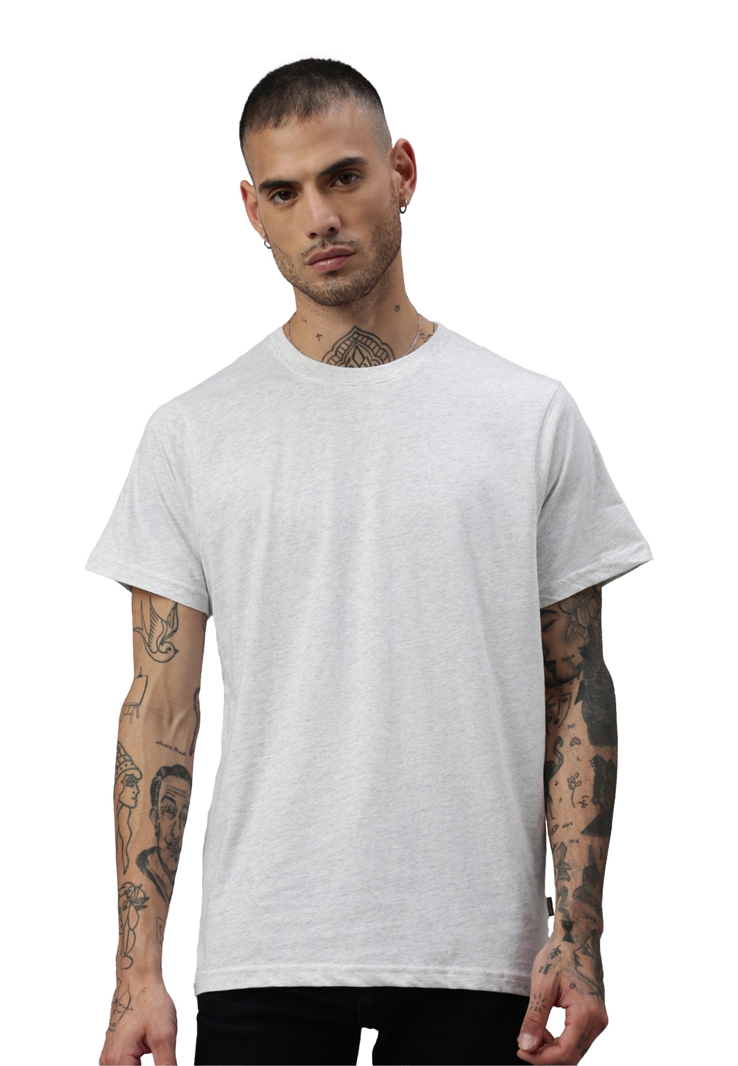 Switcher unisex shirt bob II color/43 blanc chine
