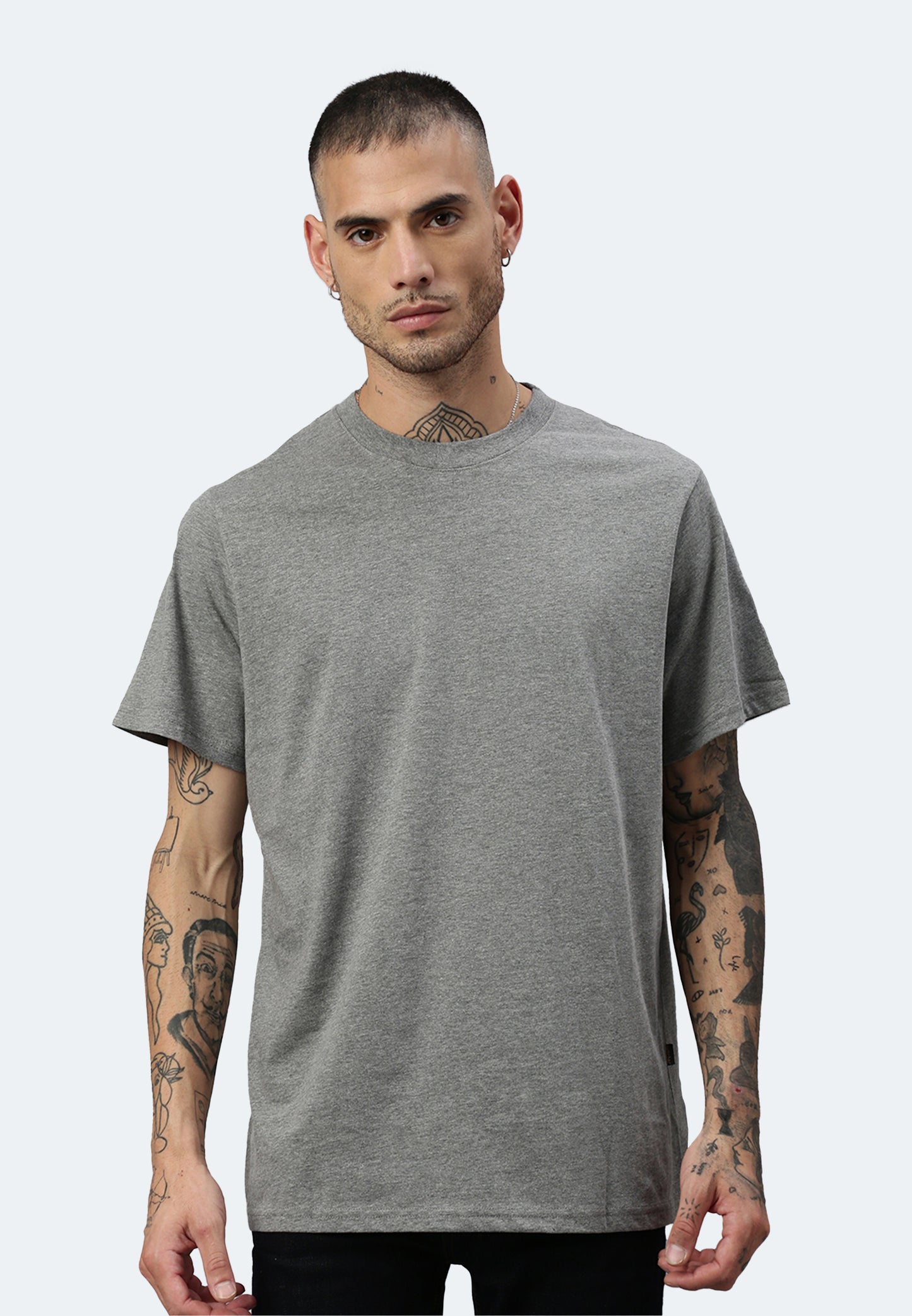 Switcher unisex shirt bob II color/672 ebony chine