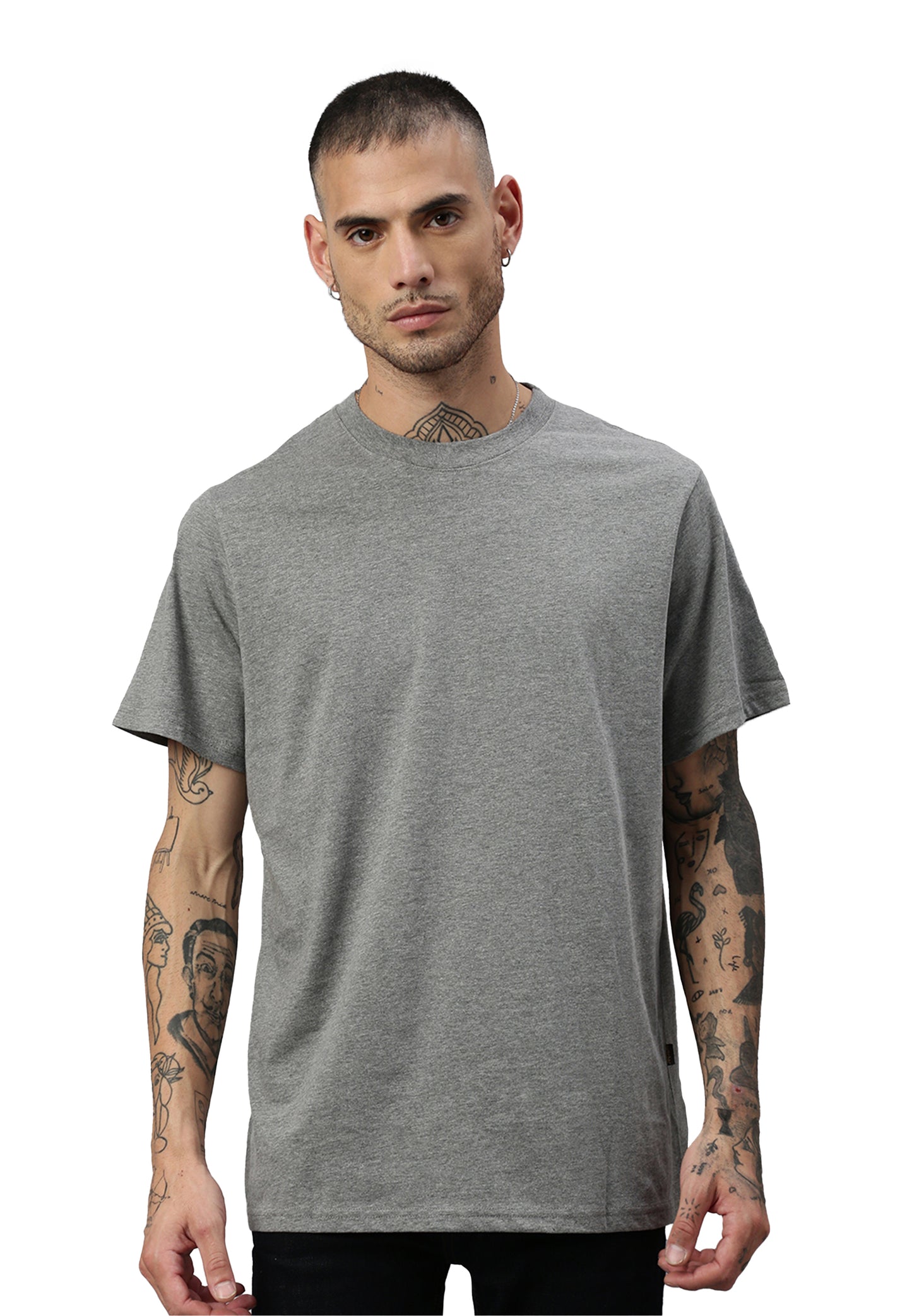 Switcher unisex shirt bob II color/672 ebony chine