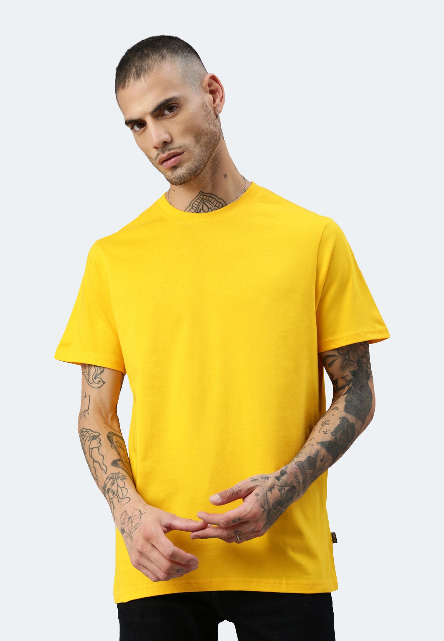 Switcher unisex shirt bob II color/53 jaune