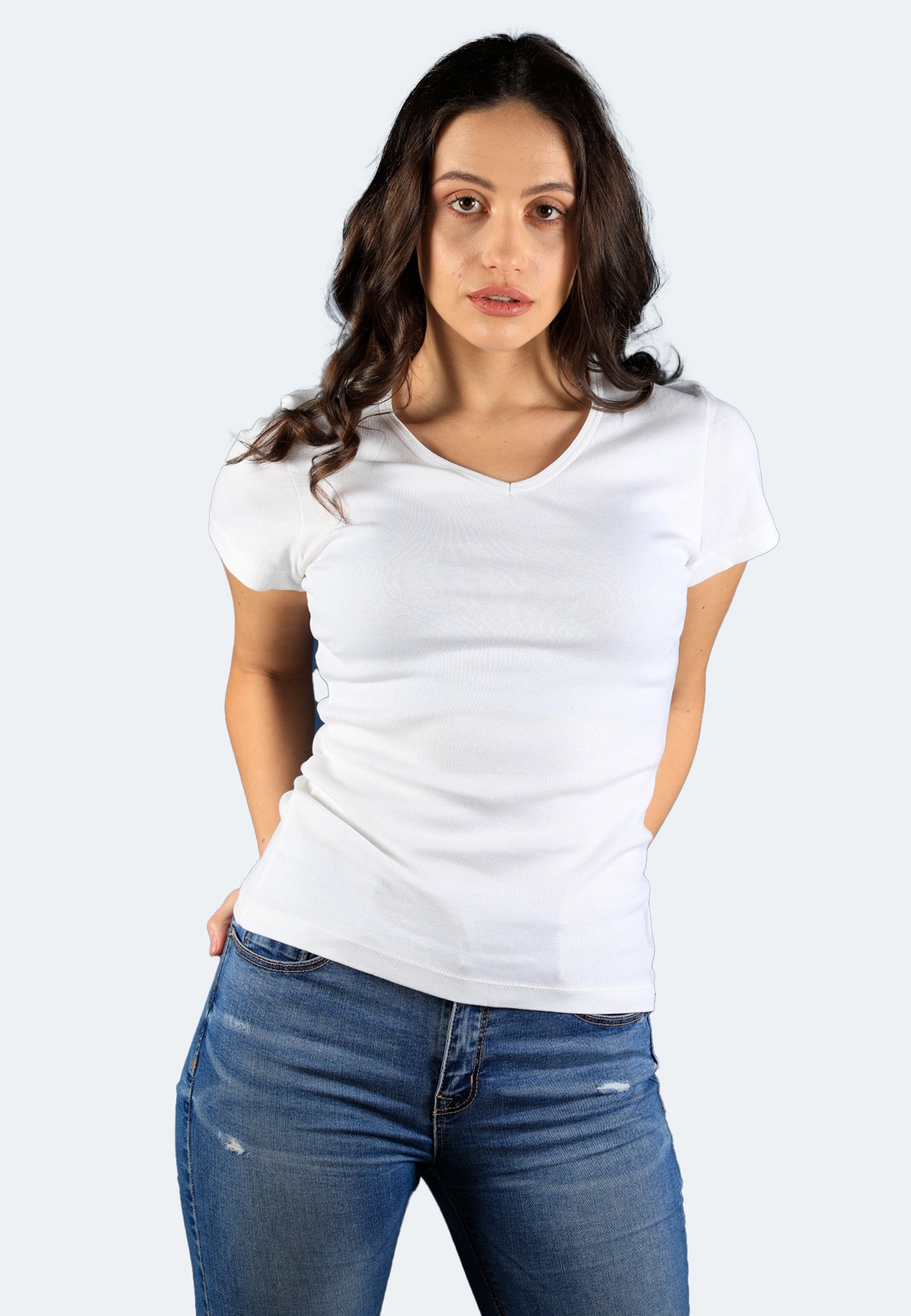 Switcher shirt Lady efia color/1 blanc