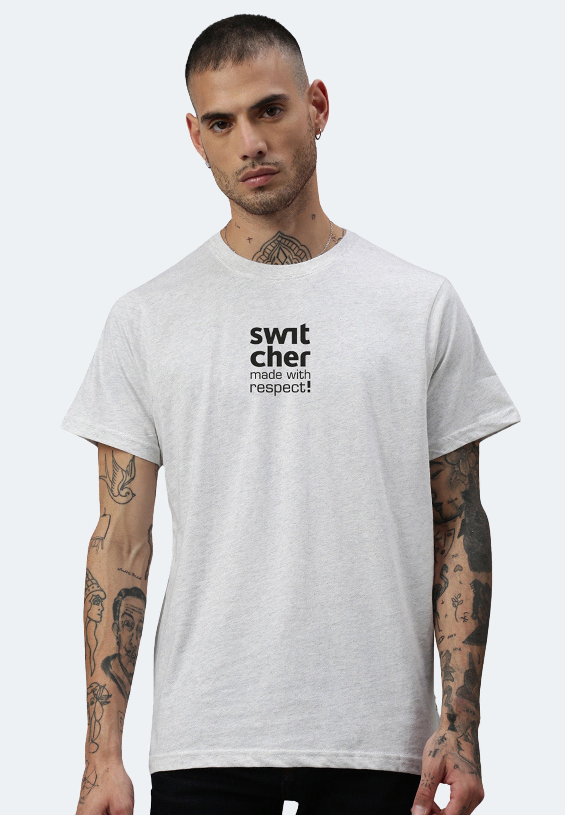 Switcher shirt Gilles color/43 blanc chine