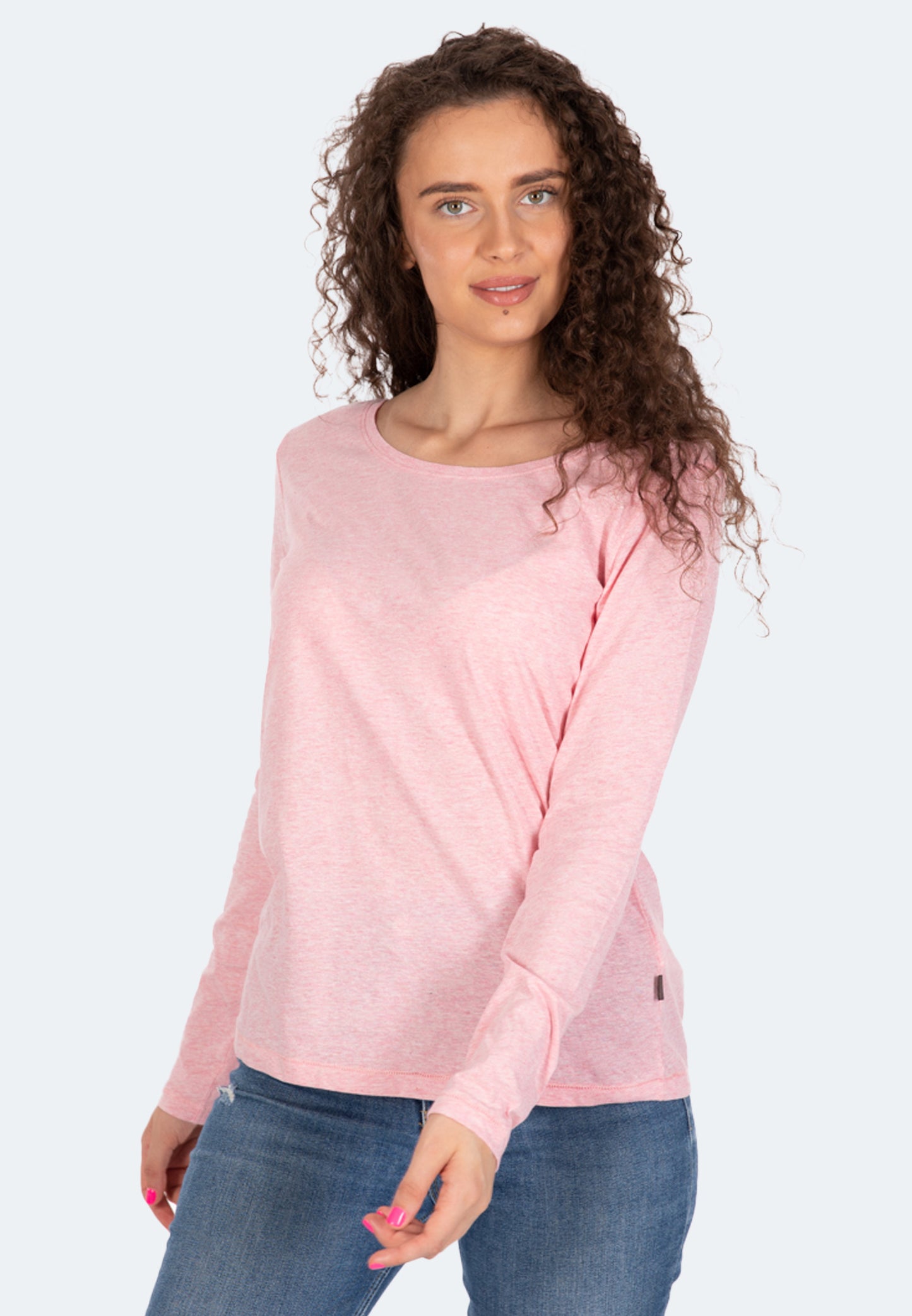 Organic long-sleeved T-shirt Bettina