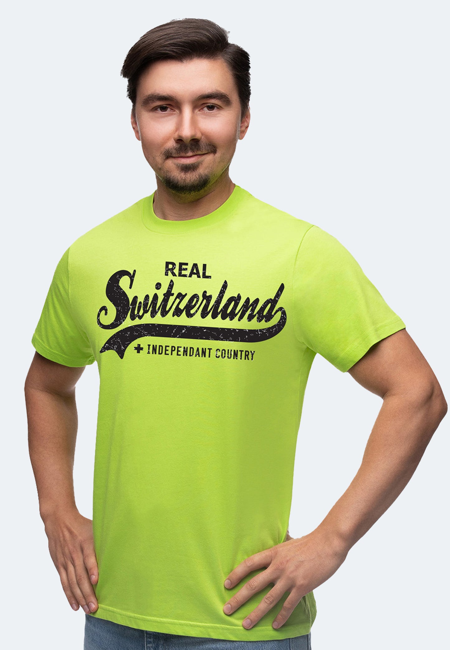 Switcher shirt Real Switzerland color/364 lime