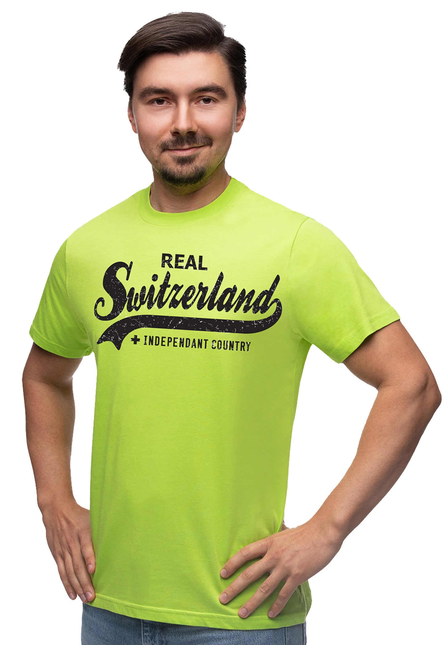 Switcher shirt Real Switzerland color/364 lime
