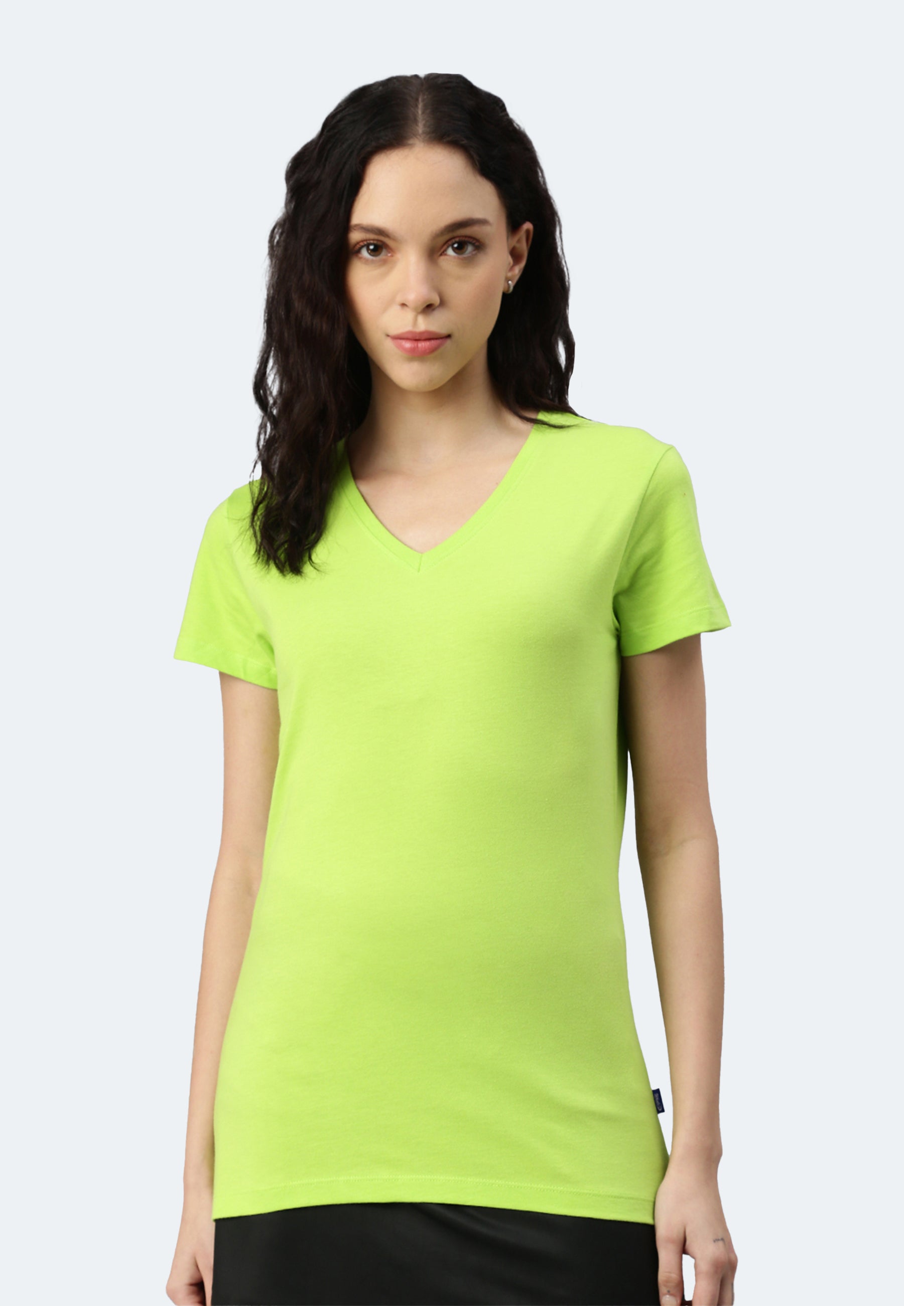 Switcher shirt Lady whale color/limette